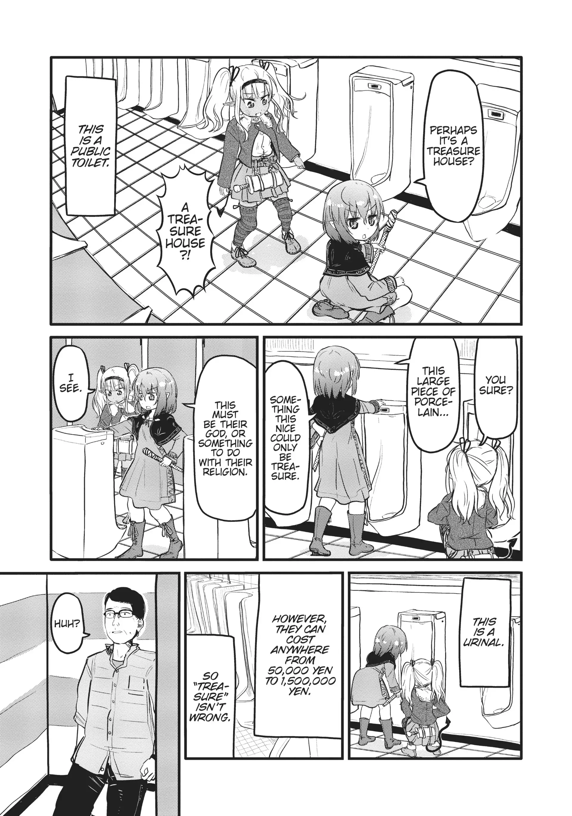 Isekai no Toire de Dai wo suru. Chapter 36 - page 8