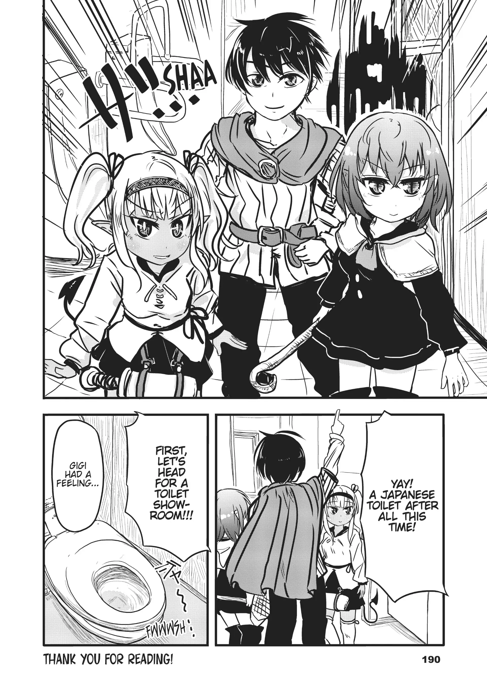 Isekai no Toire de Dai wo suru. Chapter 56 - page 7