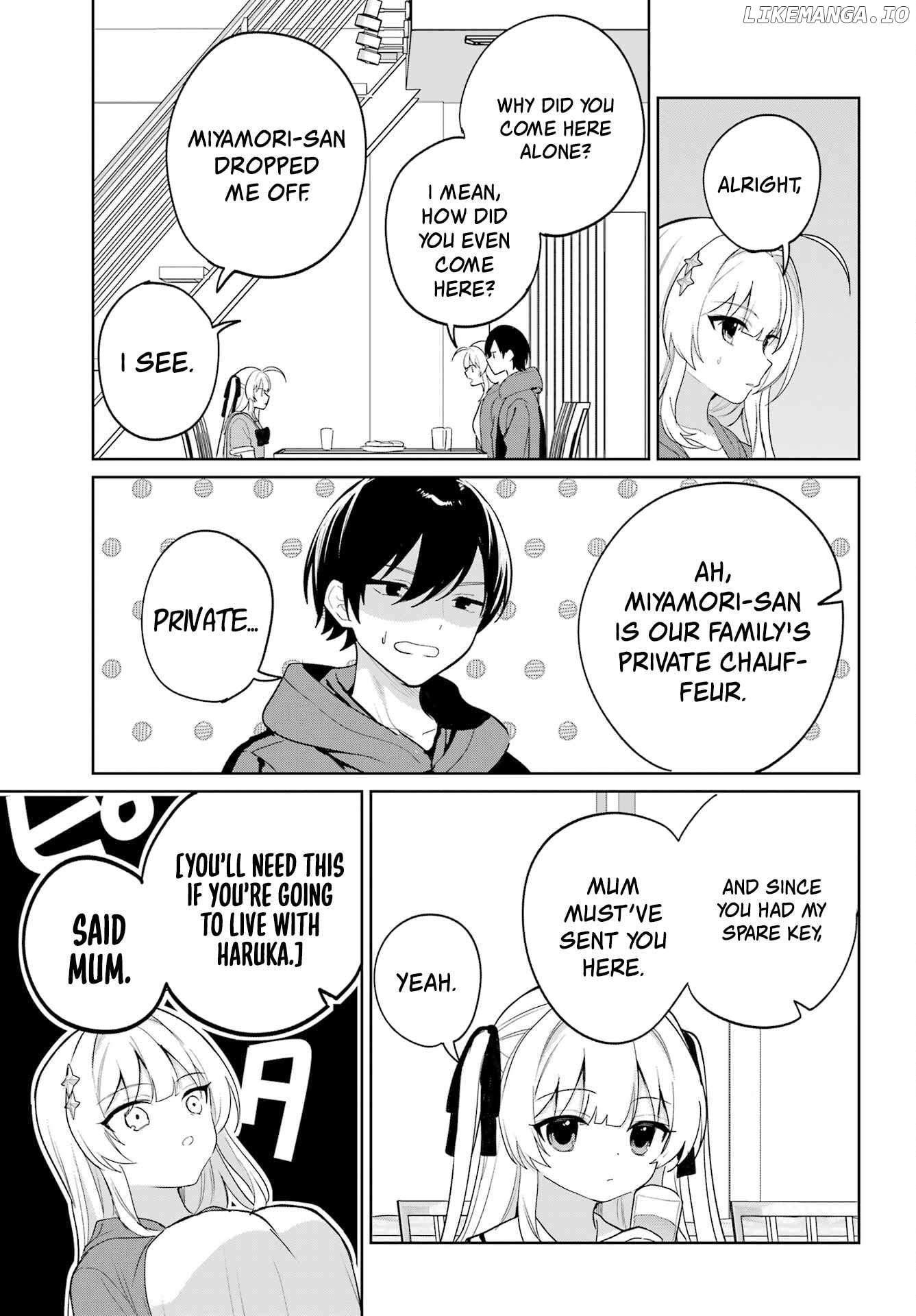 Remote Jugyou ni Nattara Class 1 no Bishoujo to Doukyo Suru Koto ni Natta Chapter 14 - page 17