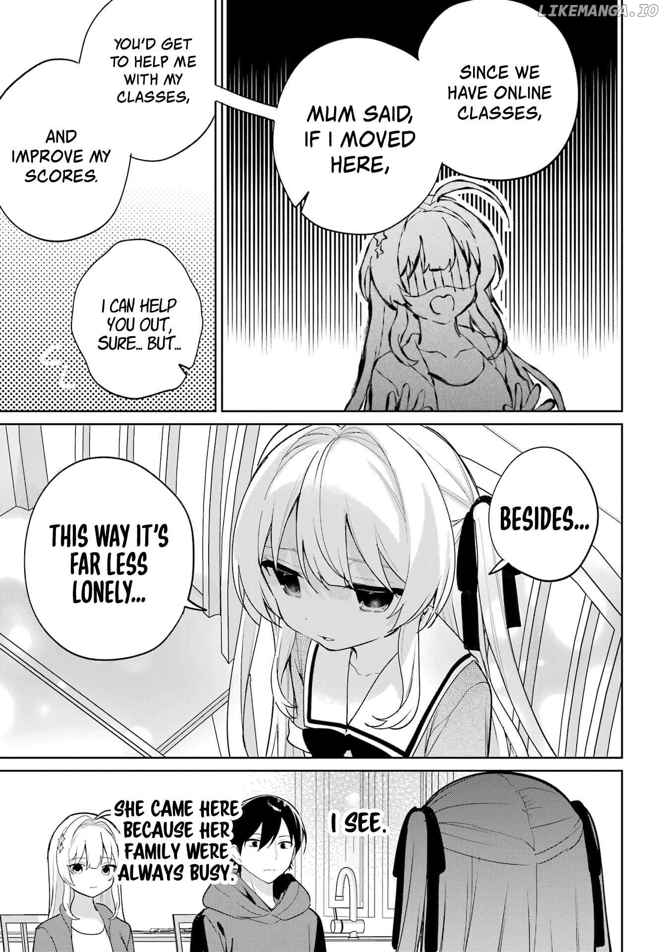 Remote Jugyou ni Nattara Class 1 no Bishoujo to Doukyo Suru Koto ni Natta Chapter 14 - page 19