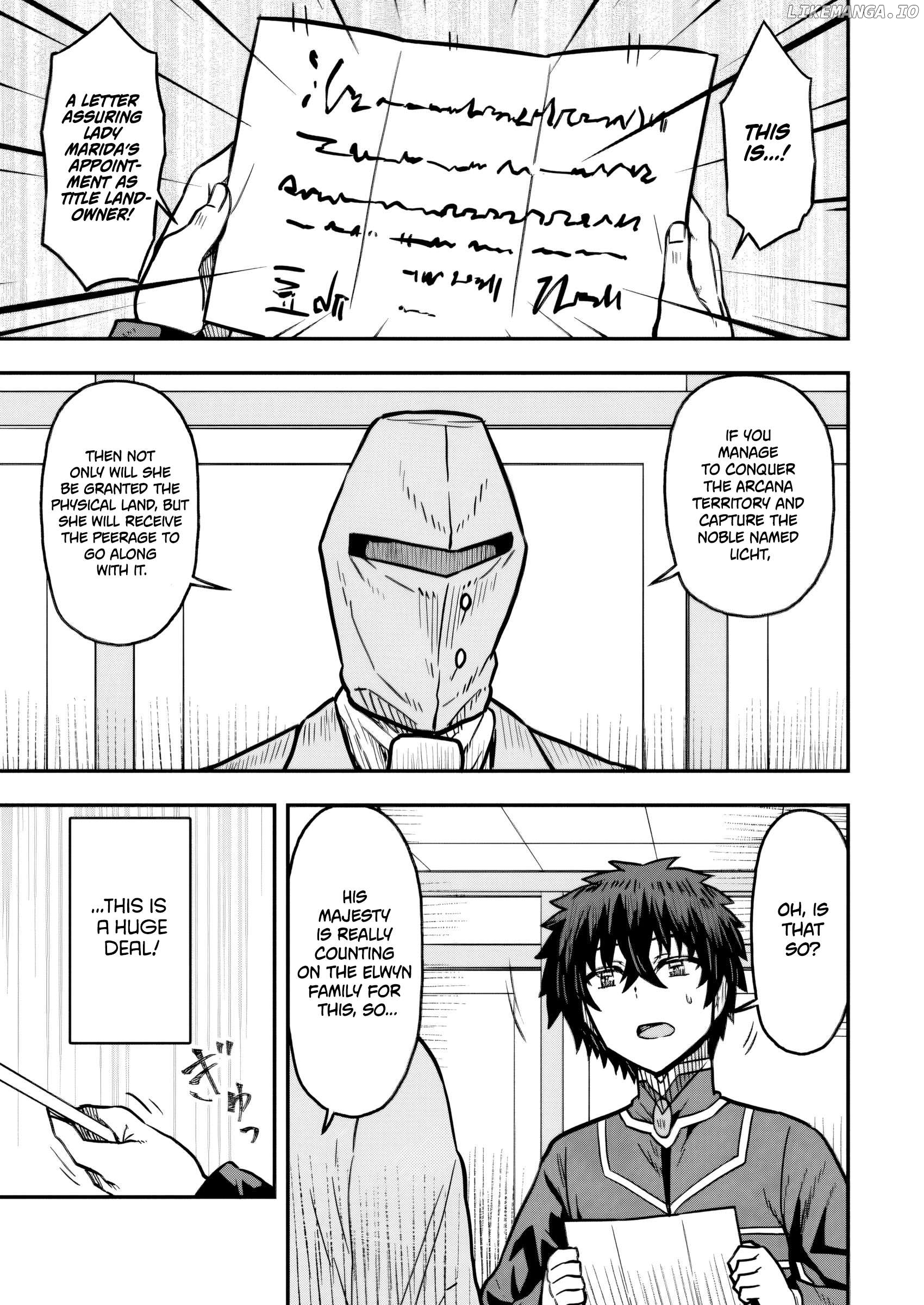 Isekai Saikyou no Yome desu ga, Yoru no Tatakai wa Ore no Hou ga Tsuyoi You desu ~Chiryaku o Ikashite Nariagaru Harem Senki~ Chapter 20 - page 2
