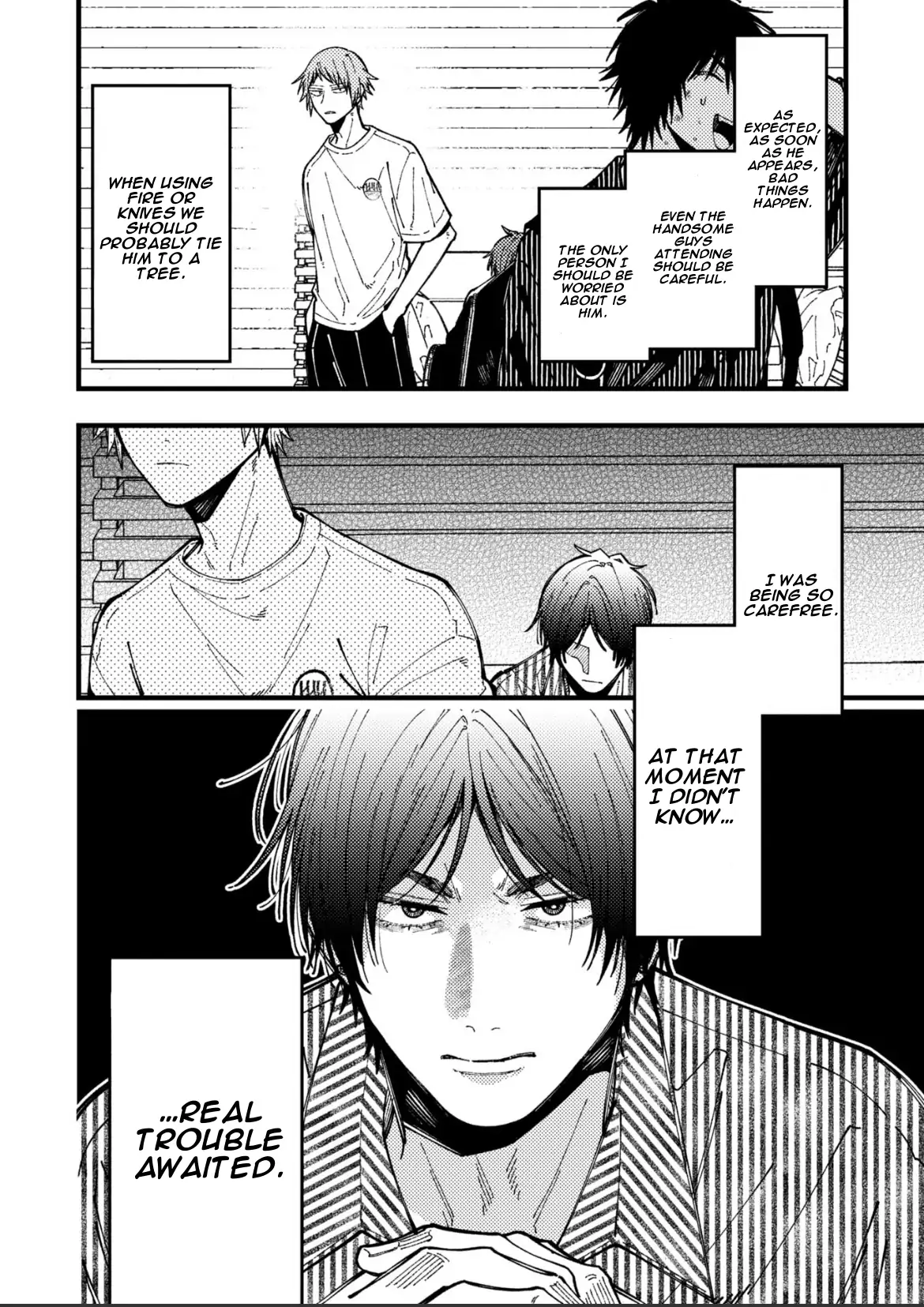 A World Where Everything Definitely Becomes BL vs. The Man Who Definitely Doesn't Want To Be In A BL Chapter 90 - page 6