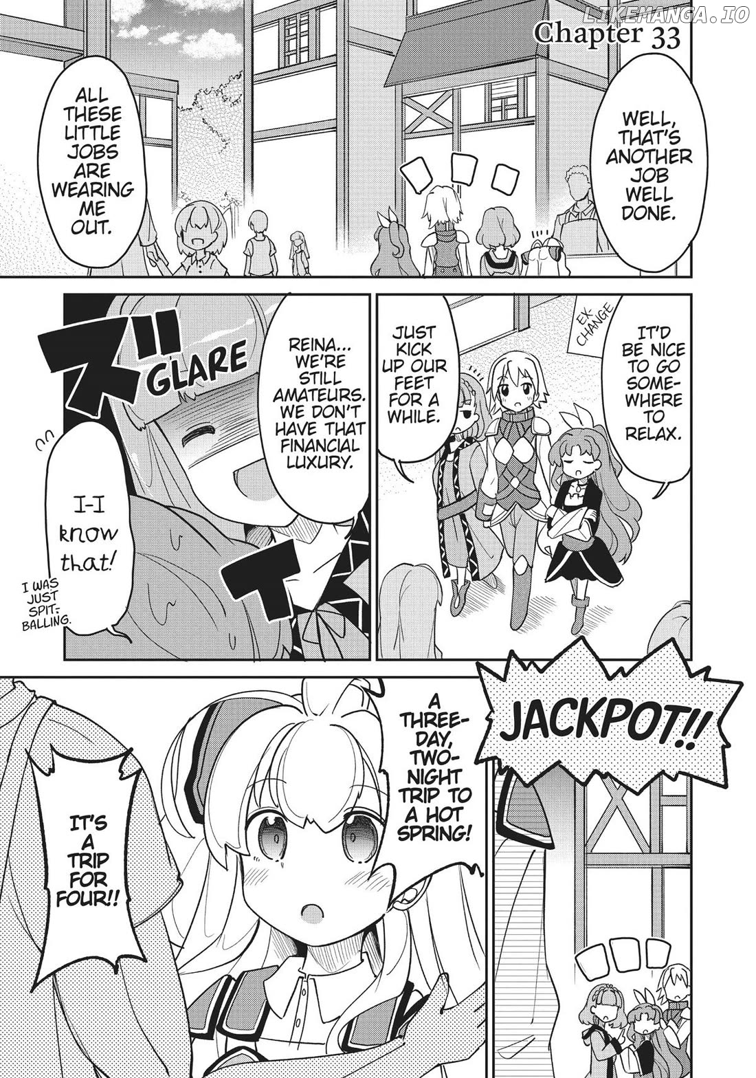 Watashi, Nichijou wa Heikinchi de tte Itta yo ne! Chapter 33 - page 1