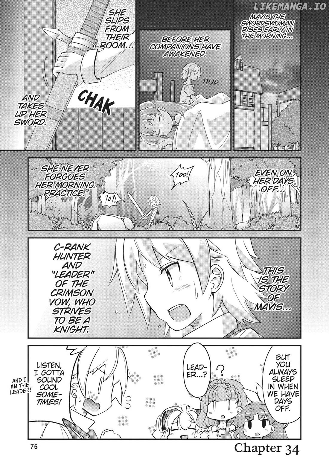 Watashi, Nichijou wa Heikinchi de tte Itta yo ne! Chapter 34 - page 1