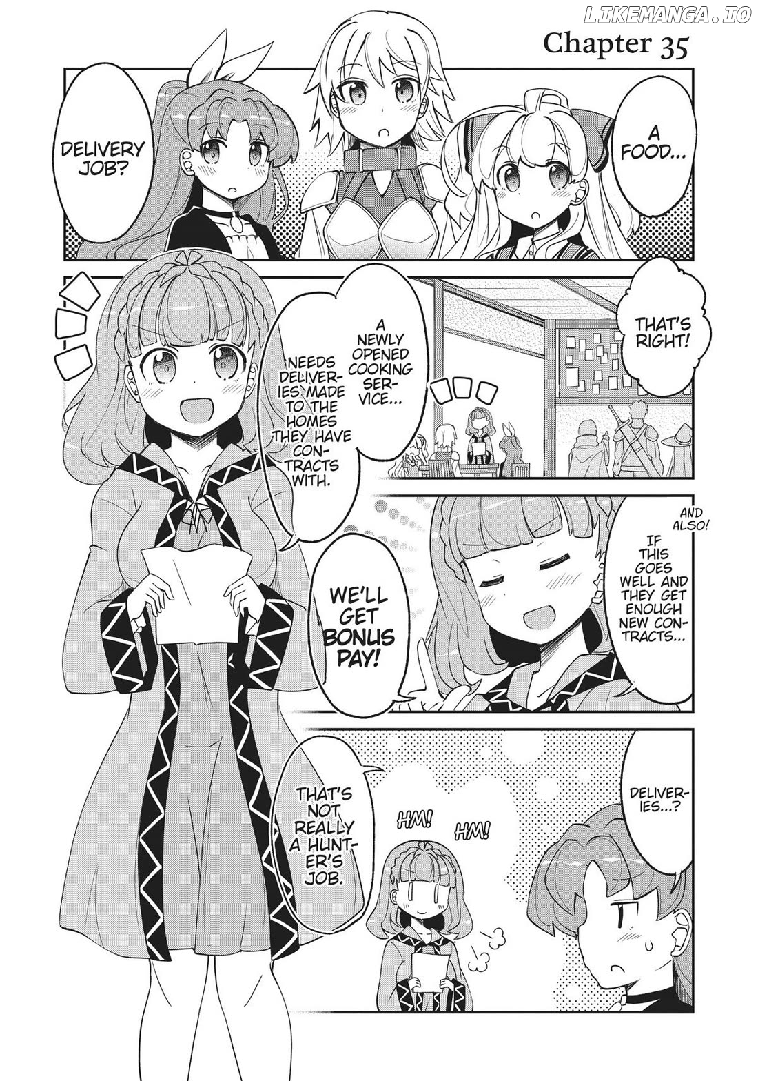 Watashi, Nichijou wa Heikinchi de tte Itta yo ne! Chapter 35 - page 1