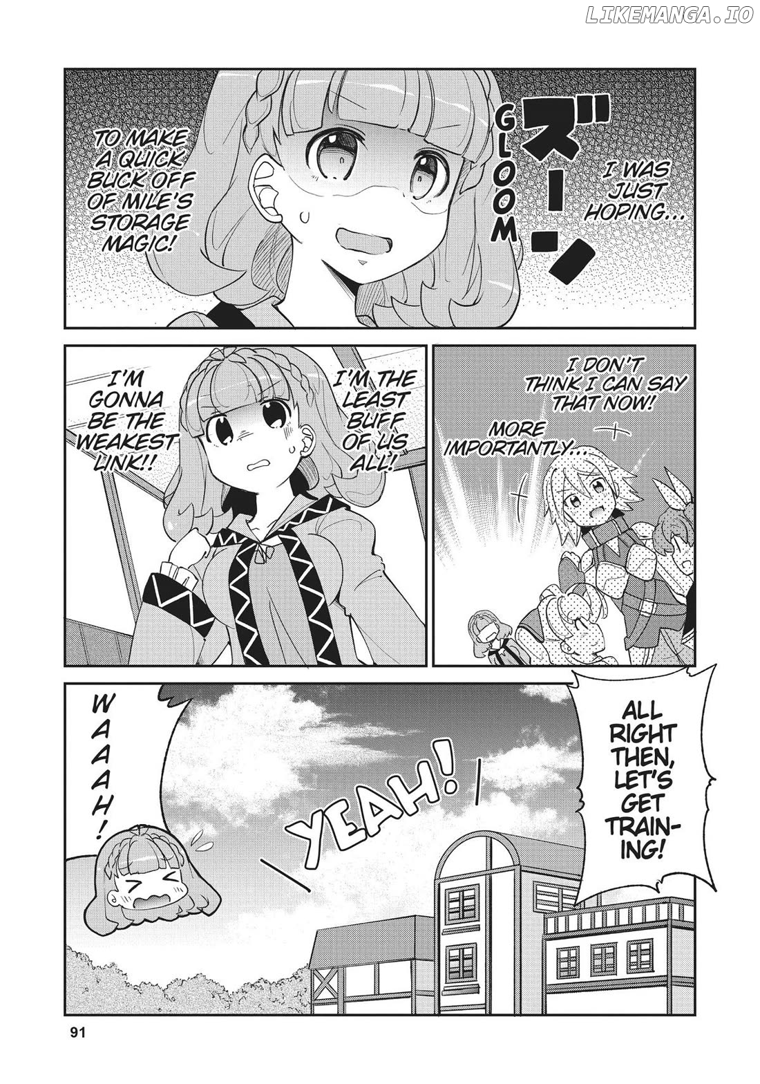 Watashi, Nichijou wa Heikinchi de tte Itta yo ne! Chapter 35 - page 3