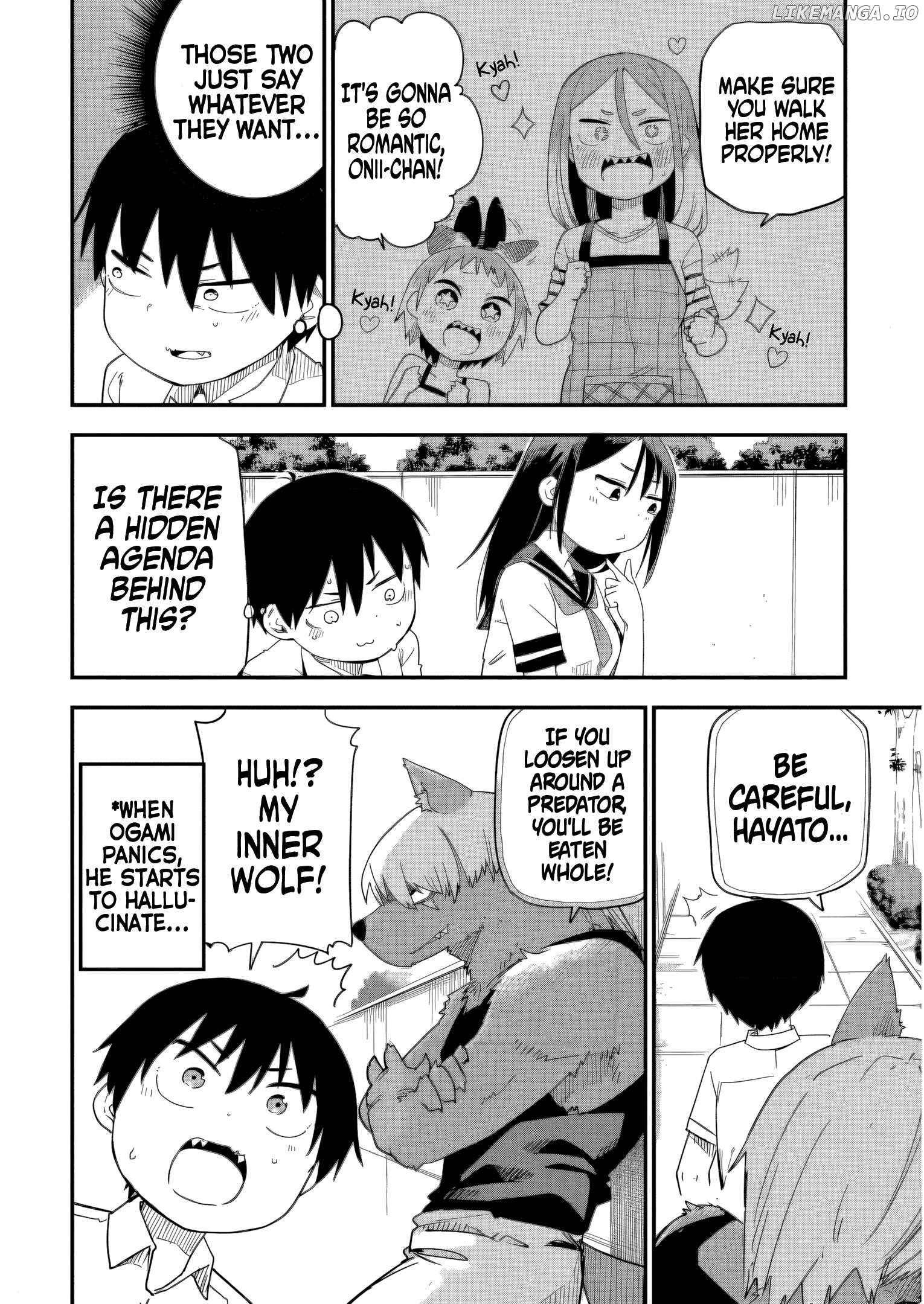 Ōkami-kun wa Hayakawa-san ni katenai Chapter 17 - page 2