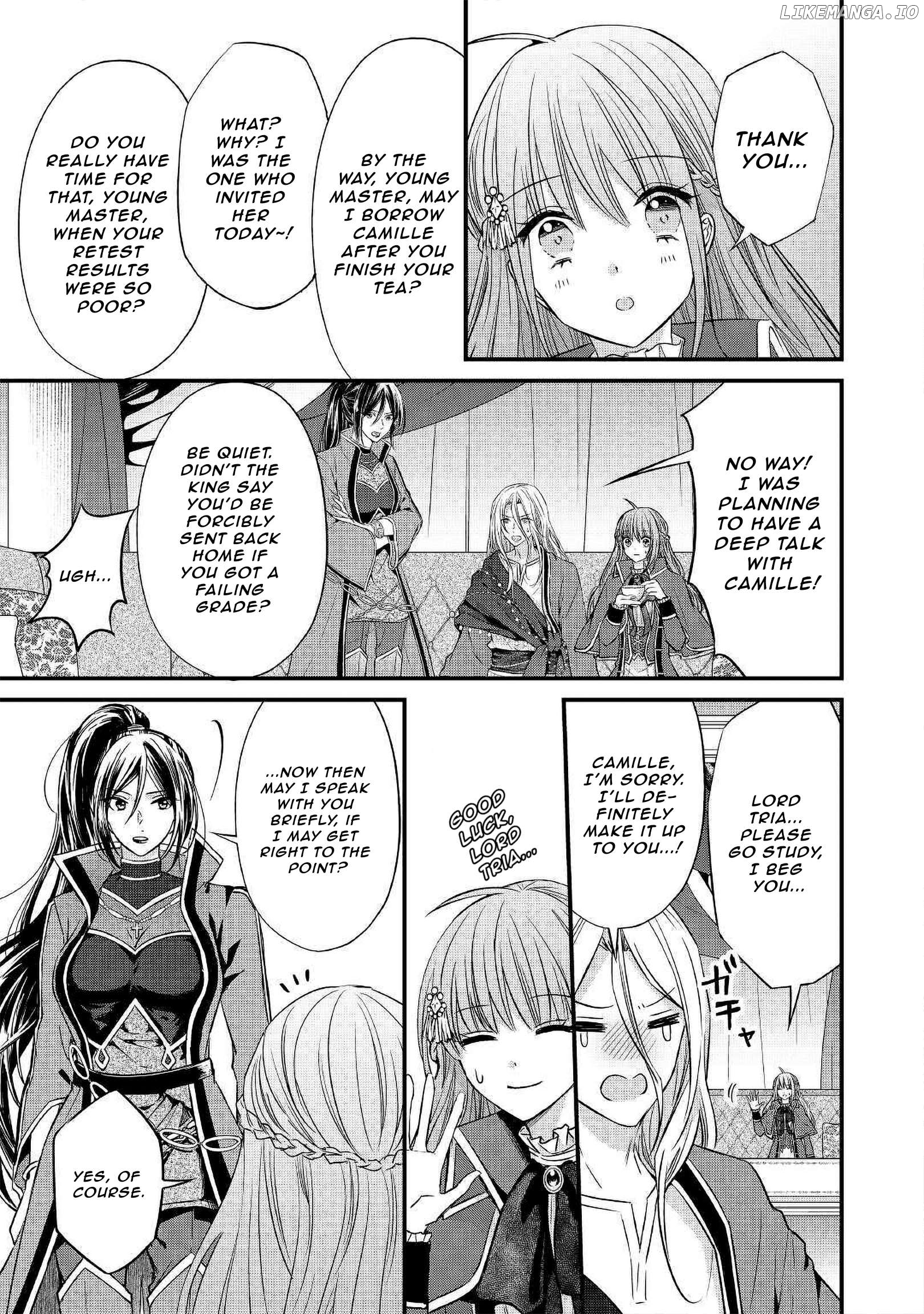 An Otome Game’S Burikko Villainess Turned Into A Magic Otaku Chapter 6 - page 10