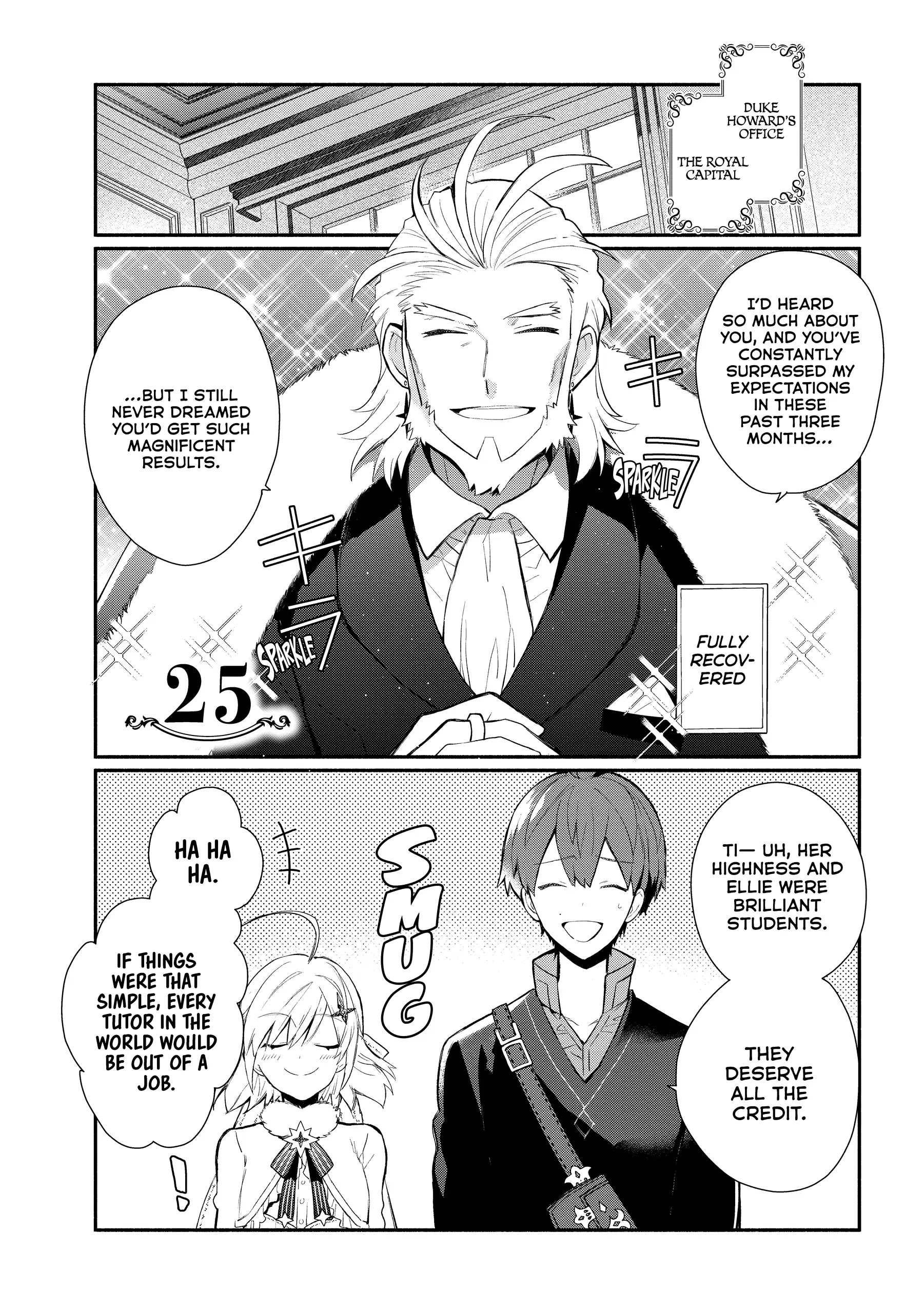 Koujo Denka no Kateikyoushi Chapter 25 - page 3