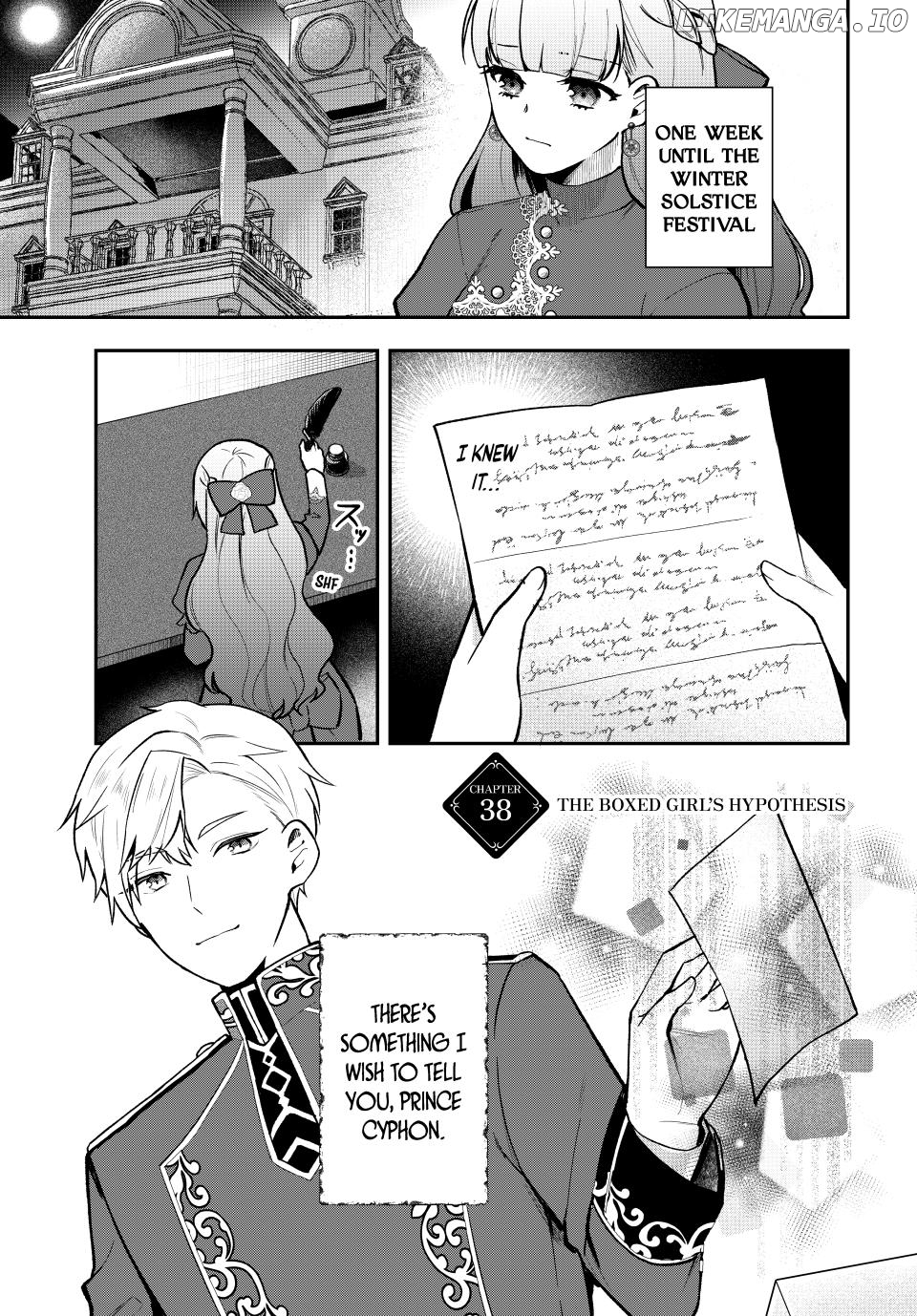 Hikikomori Hakoiri Reijyou no Kekkon Chapter 38 - page 1