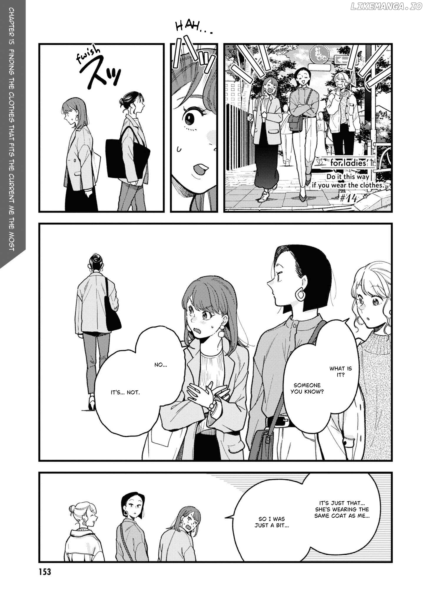 Do it this way if you wear the clothes for ladies' Chapter 14 - page 1