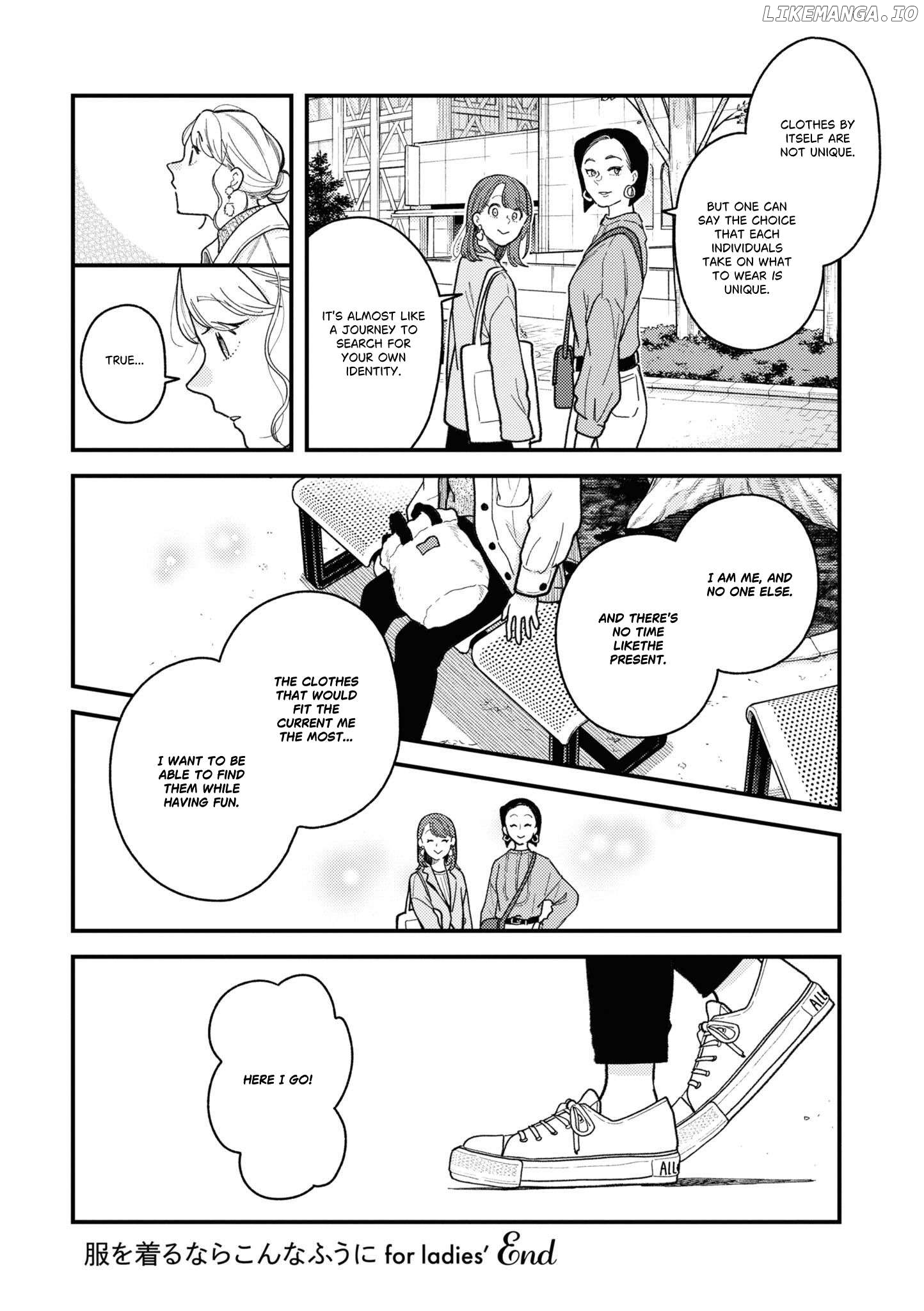 Do it this way if you wear the clothes for ladies' Chapter 14 - page 8