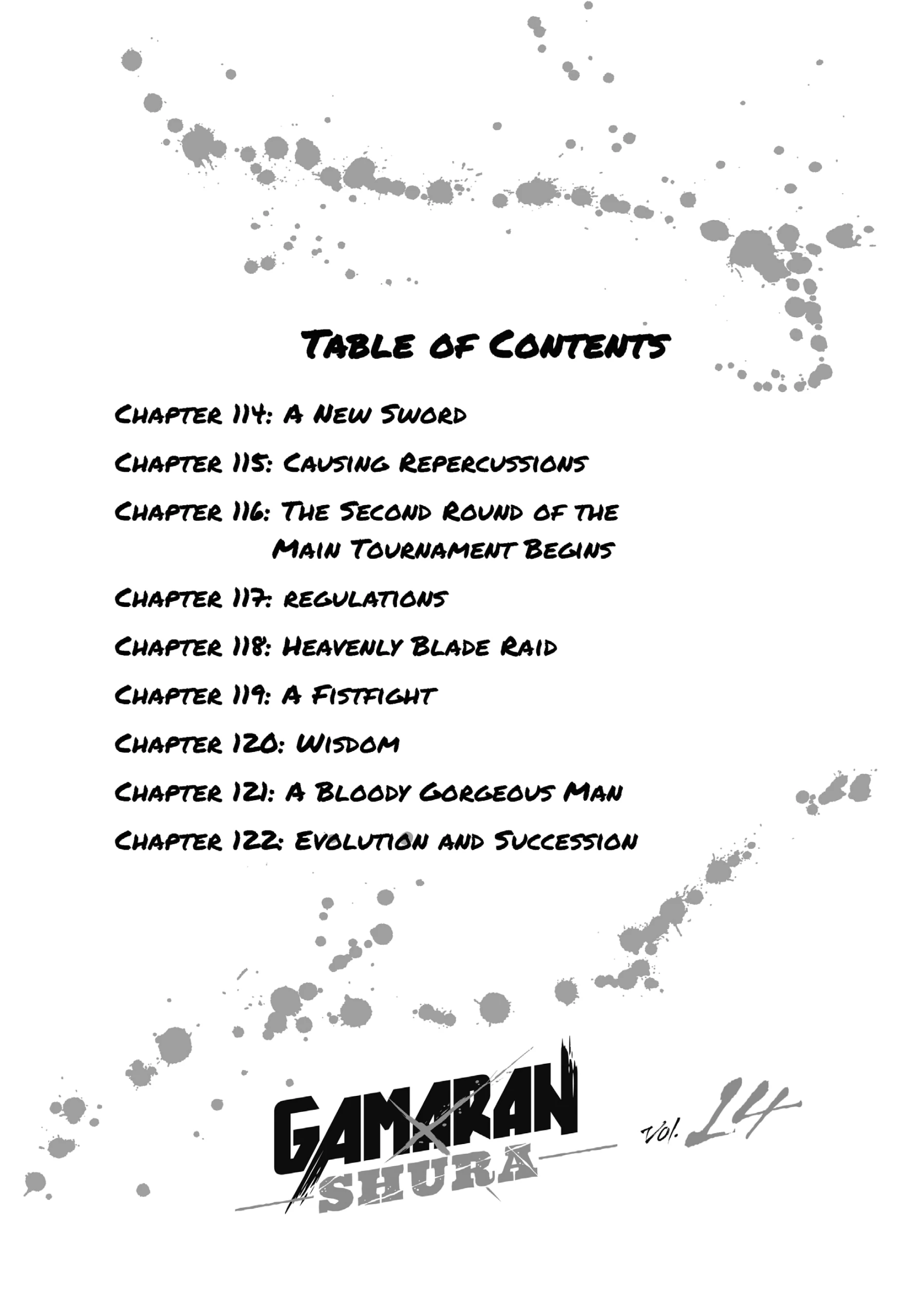 Gamaran: Shura Chapter 114 - page 3