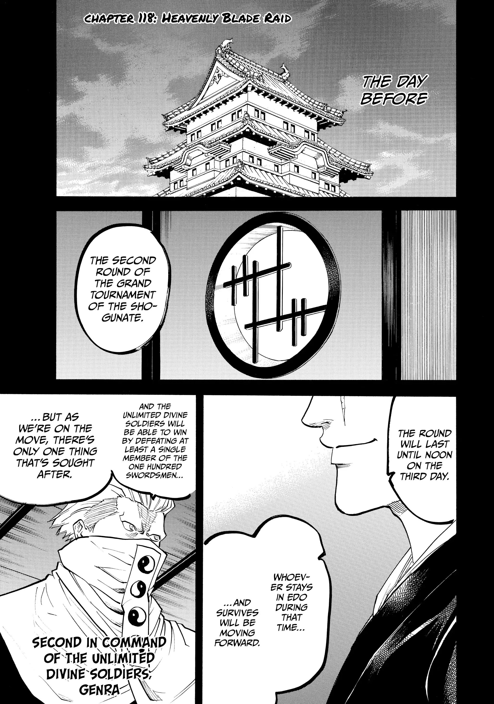 Gamaran: Shura Chapter 118 - page 1