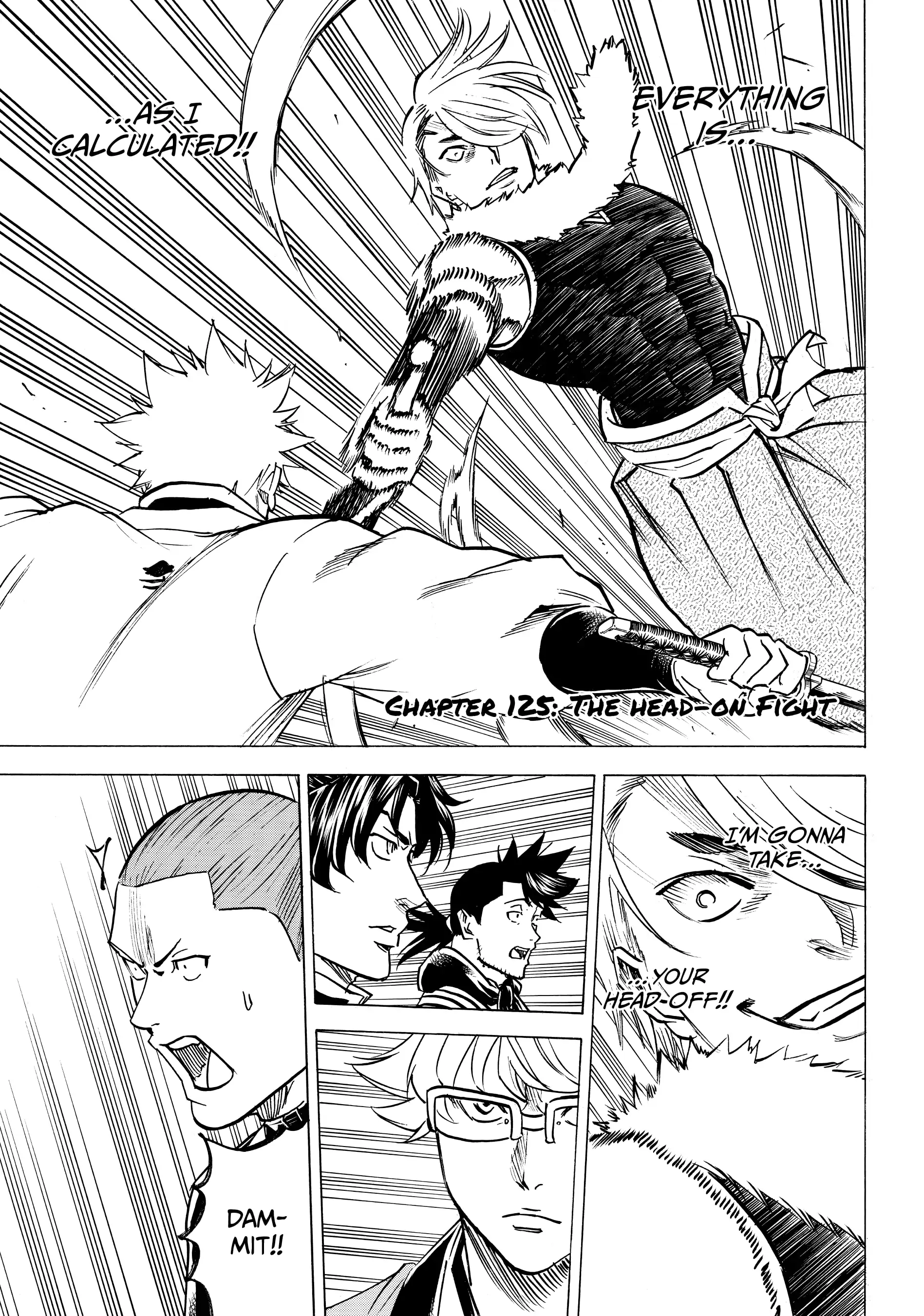 Gamaran: Shura Chapter 125 - page 1