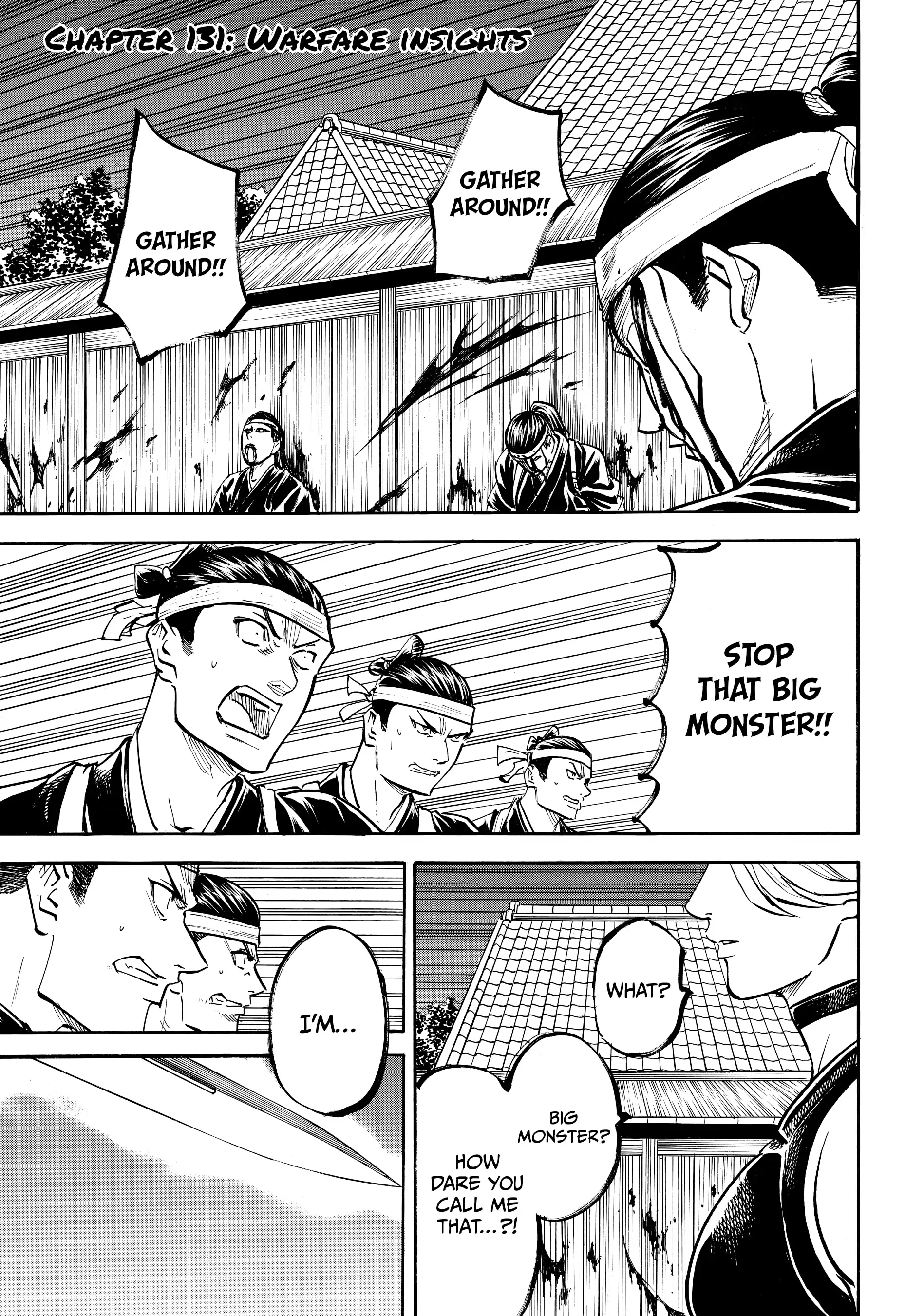 Gamaran: Shura Chapter 131 - page 1