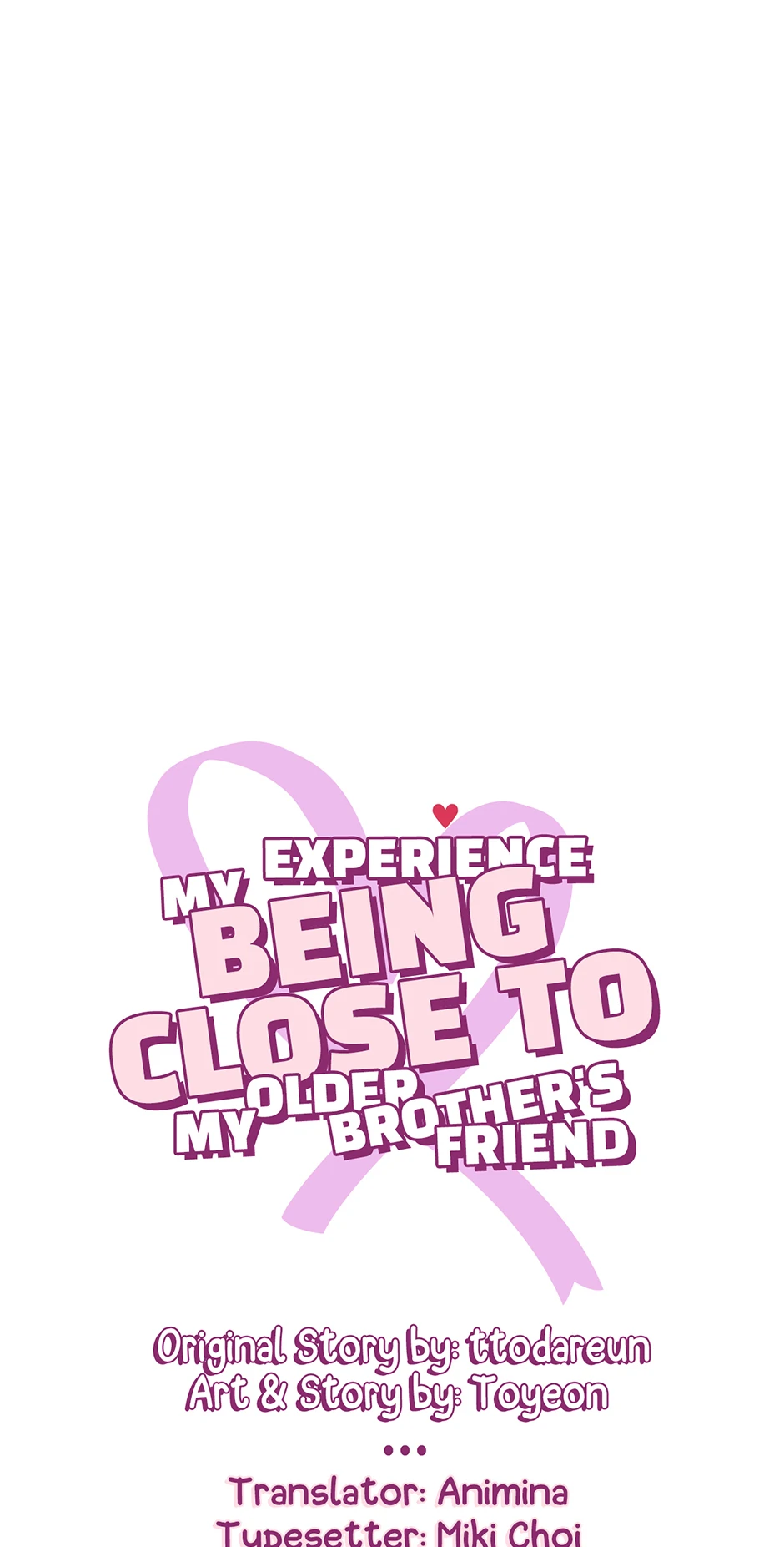 My Experience Being Close to My Older Brother's Friend Chapter 55 - page 7