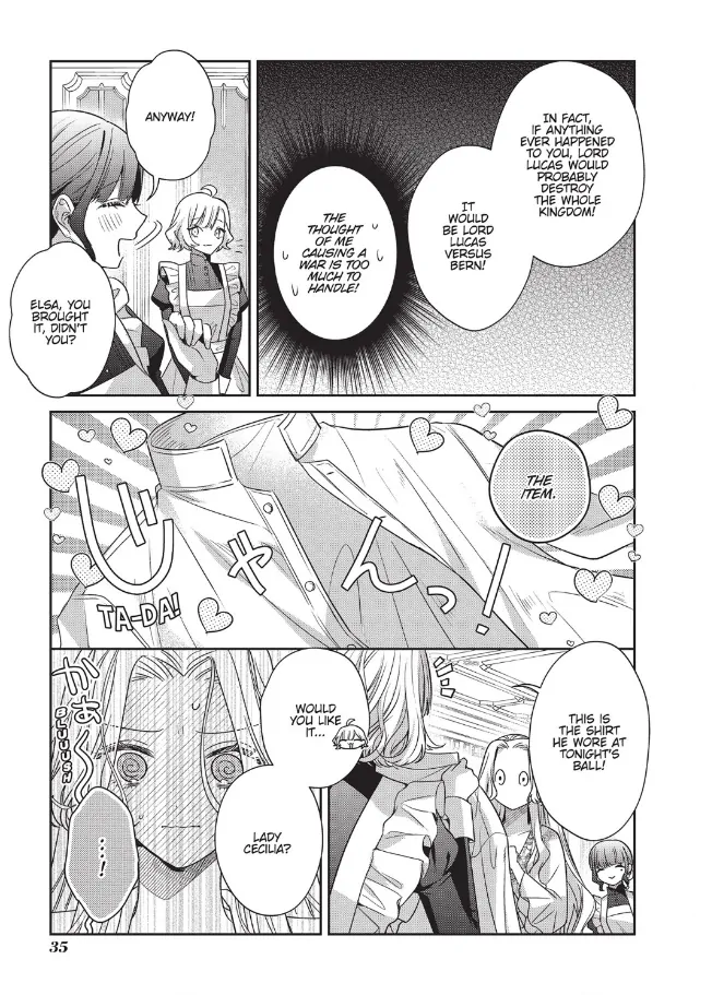 Akuyaku Reijou To Kichiku Kishi Chapter 16 - page 34