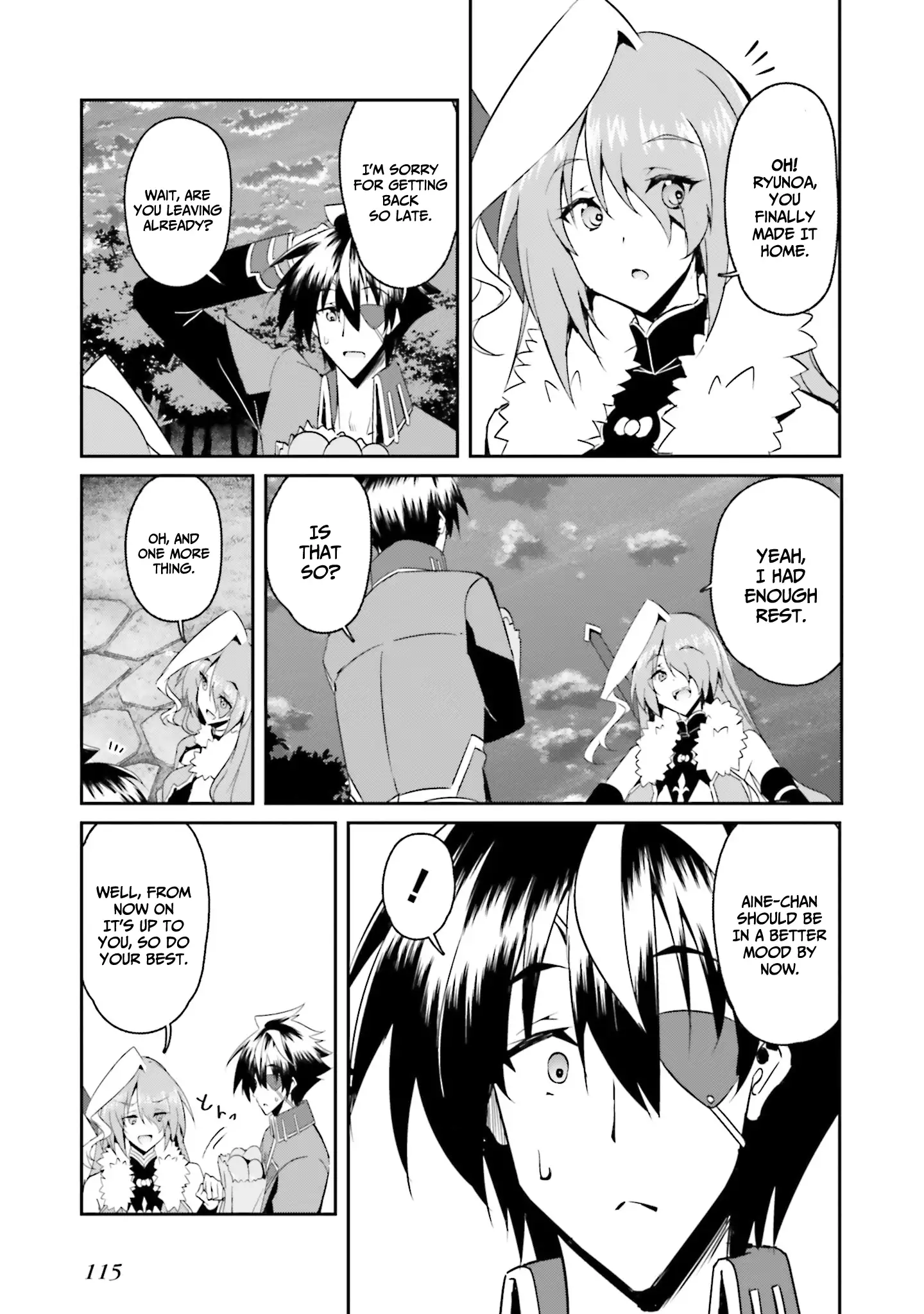My childhood friend who I used to train swordsmanship with became a slave, so I, as an S-Rank adventurer decided to buy her and protect her. Chapter 12 - page 14