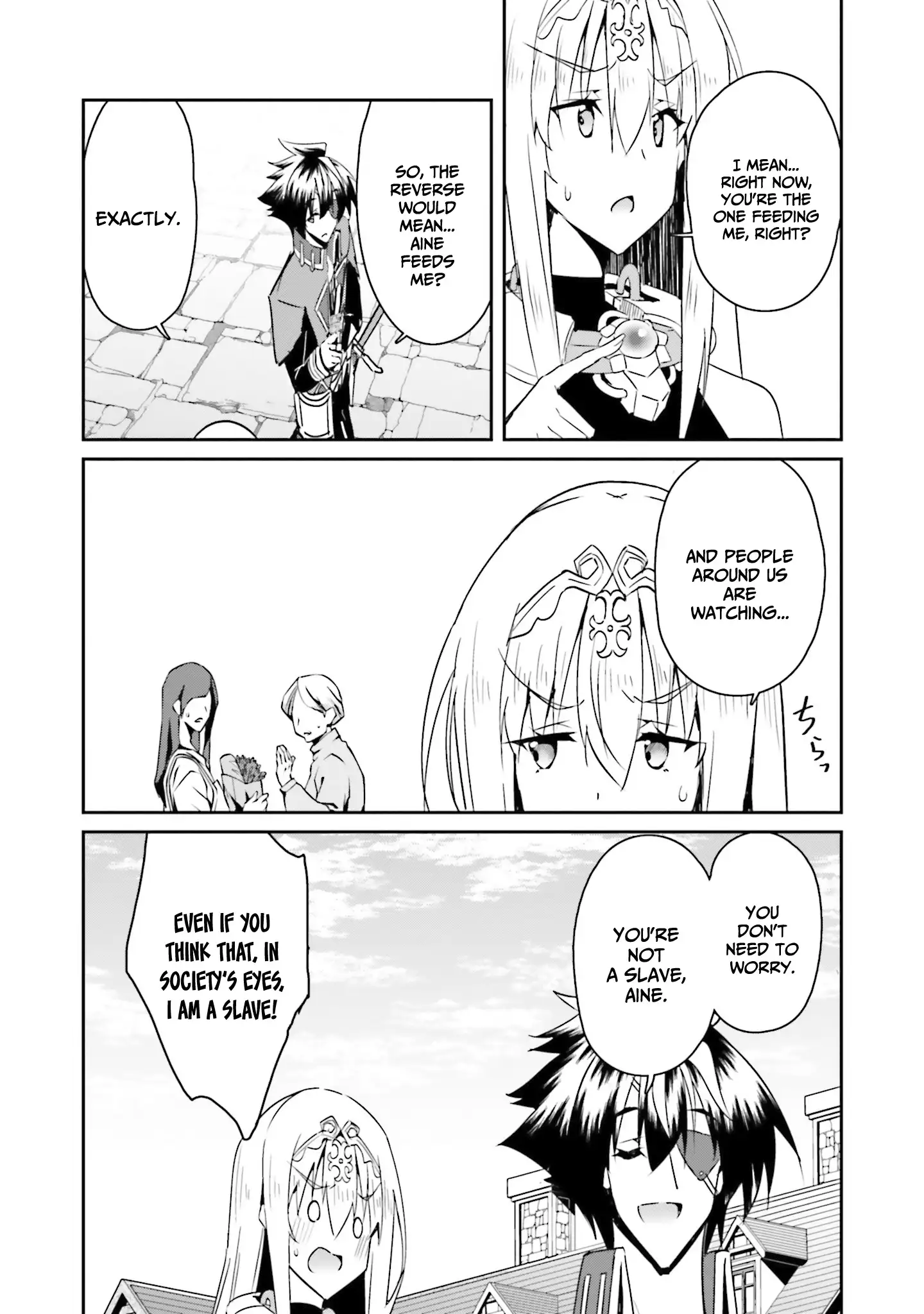 My childhood friend who I used to train swordsmanship with became a slave, so I, as an S-Rank adventurer decided to buy her and protect her. Chapter 14 - page 9