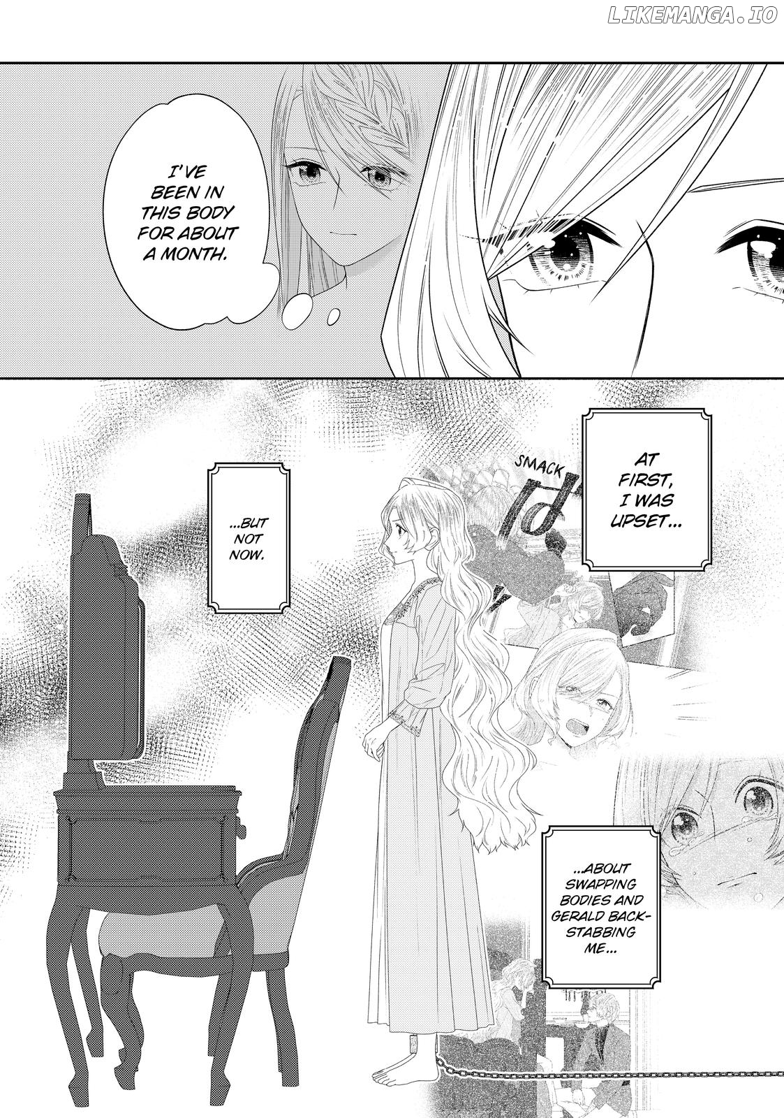 10-nenkan Karada wo Nottorare Akujo ni natte Ita Watashi ni, Nidoto Kao wo Miseru na to Konyaku Haki shite Kita Kishi-sama ga Kyou mo Sugatte kuru Chapter 22.1 - page 2