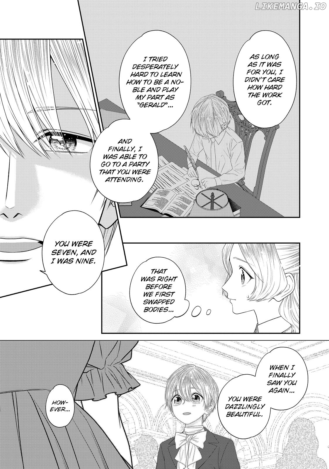 10-nenkan Karada wo Nottorare Akujo ni natte Ita Watashi ni, Nidoto Kao wo Miseru na to Konyaku Haki shite Kita Kishi-sama ga Kyou mo Sugatte kuru Chapter 22.1 - page 5