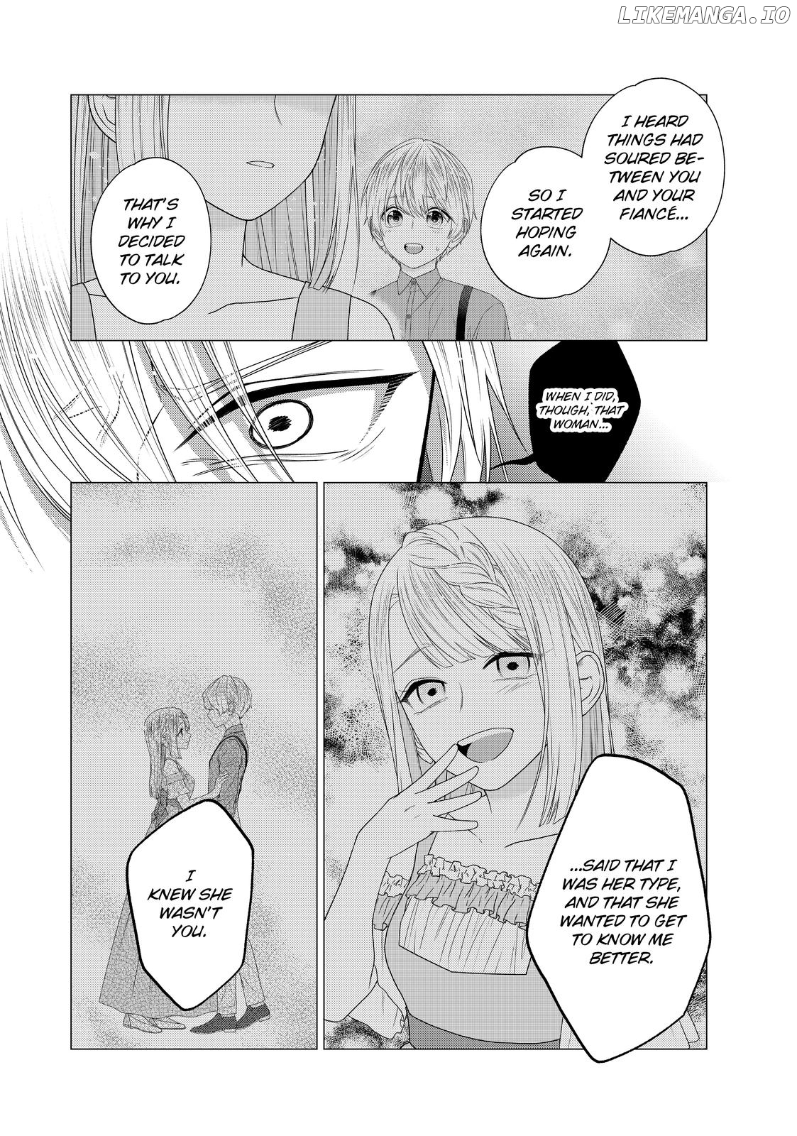 10-nenkan Karada wo Nottorare Akujo ni natte Ita Watashi ni, Nidoto Kao wo Miseru na to Konyaku Haki shite Kita Kishi-sama ga Kyou mo Sugatte kuru Chapter 22.1 - page 8