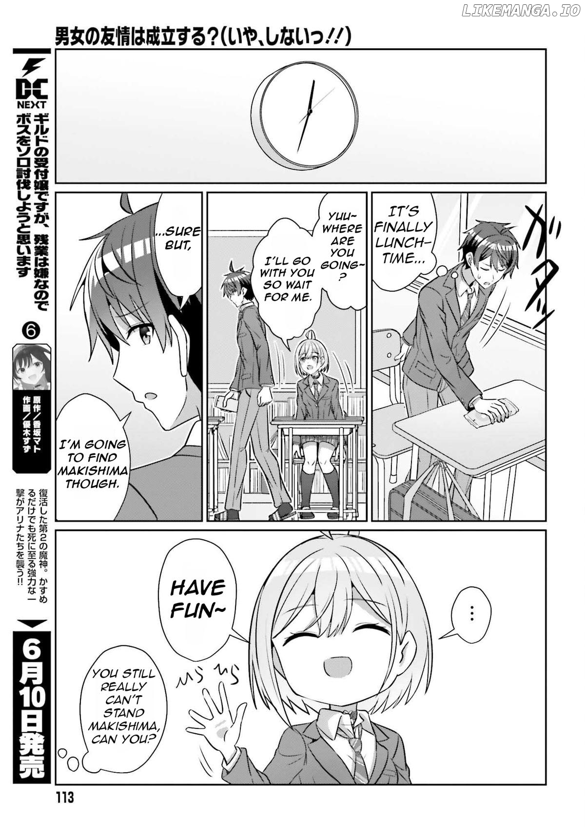Danjo no Yujou wa Seiritsu suru? (Iya, Shinai!!) Chapter 37 - page 13