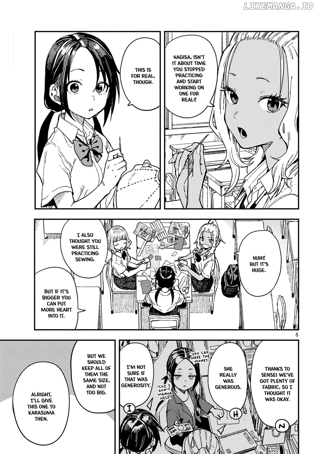 Mane Mane Nichi Nichi Chapter 32 - page 5