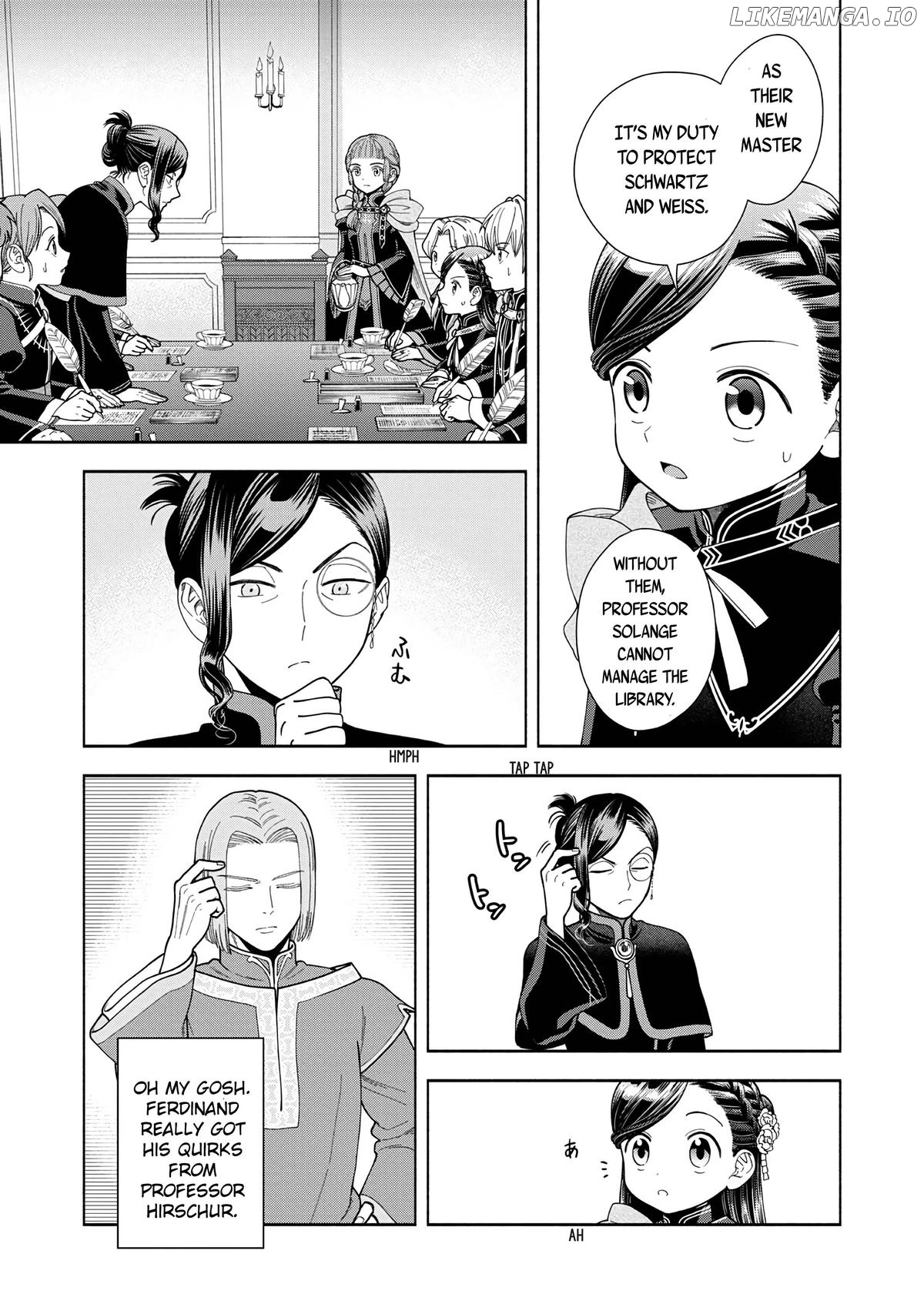 Honzuki No Gekokujou ~Shisho Ni Naru Tame Ni Wa Shudan Wo Erandeiraremasen~ Dai 4-Bu 「 Kizokuin No Toshokan Wo Sukuitai!」 Chapter 13 - page 23