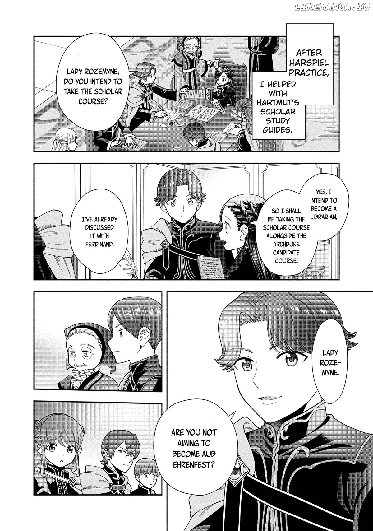 Honzuki No Gekokujou ~Shisho Ni Naru Tame Ni Wa Shudan Wo Erandeiraremasen~ Dai 4-Bu 「 Kizokuin No Toshokan Wo Sukuitai!」 Chapter 13 - page 30