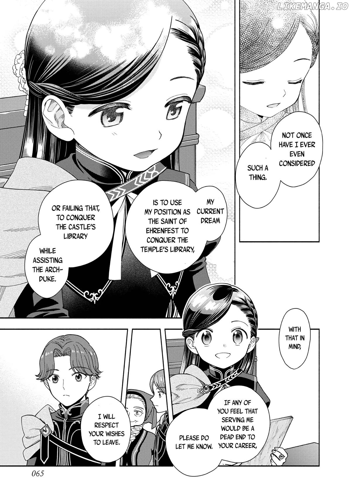 Honzuki No Gekokujou ~Shisho Ni Naru Tame Ni Wa Shudan Wo Erandeiraremasen~ Dai 4-Bu 「 Kizokuin No Toshokan Wo Sukuitai!」 Chapter 13 - page 31
