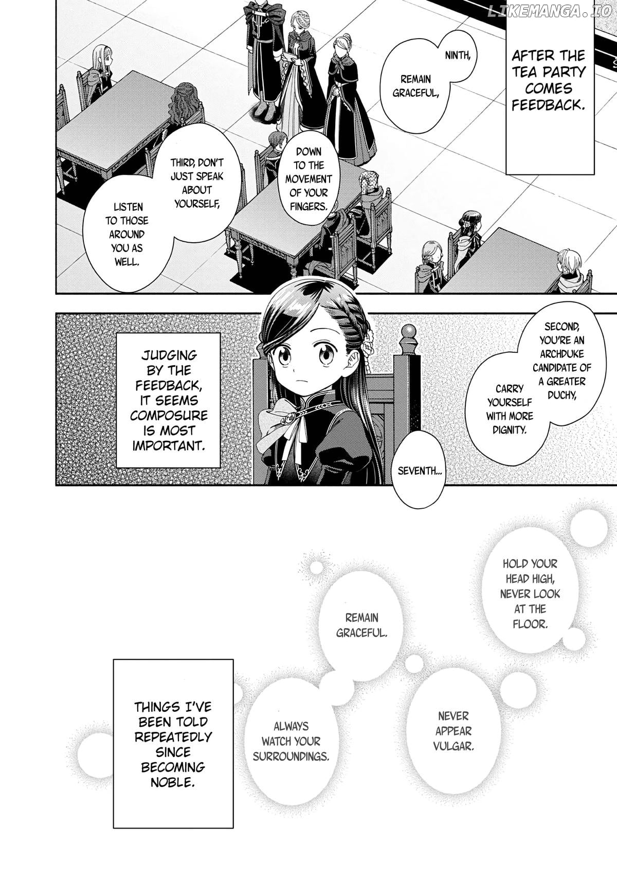 Honzuki No Gekokujou ~Shisho Ni Naru Tame Ni Wa Shudan Wo Erandeiraremasen~ Dai 4-Bu 「 Kizokuin No Toshokan Wo Sukuitai!」 Chapter 13 - page 6