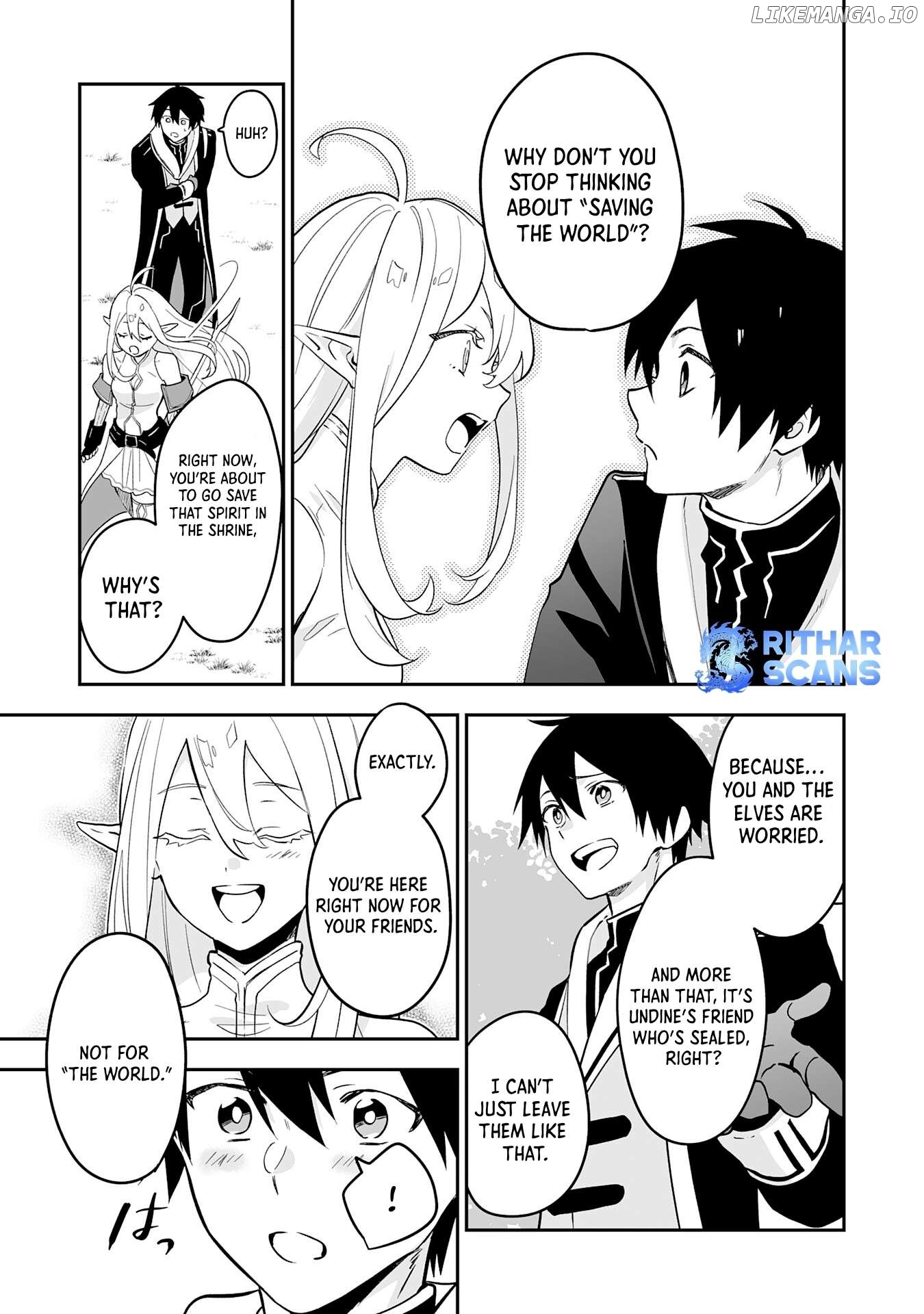 0 Magic, A High Spirit, And A Demonic Sword Chapter 3 - page 21