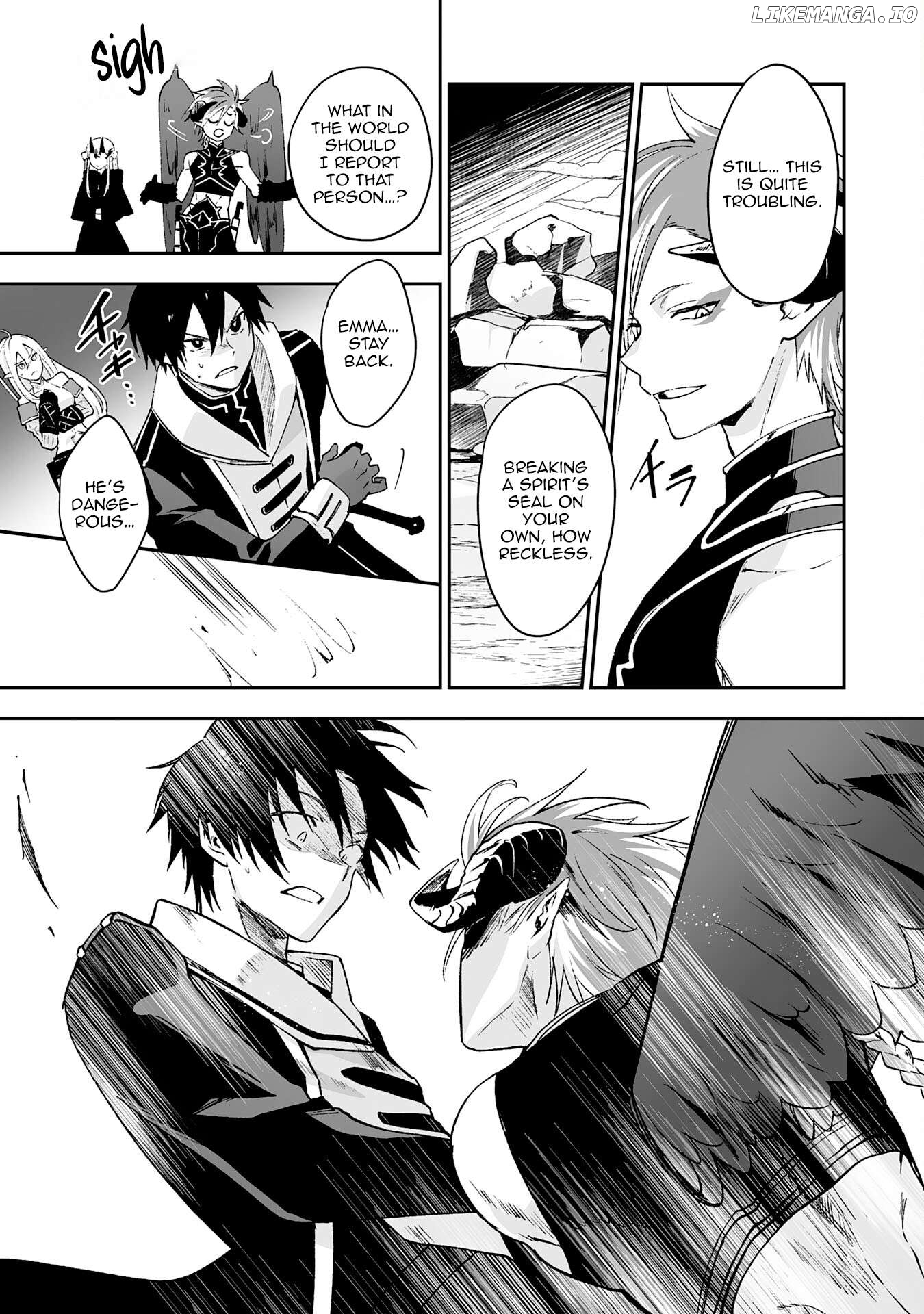 0 Magic, A High Spirit, And A Demonic Sword Chapter 5 - page 3