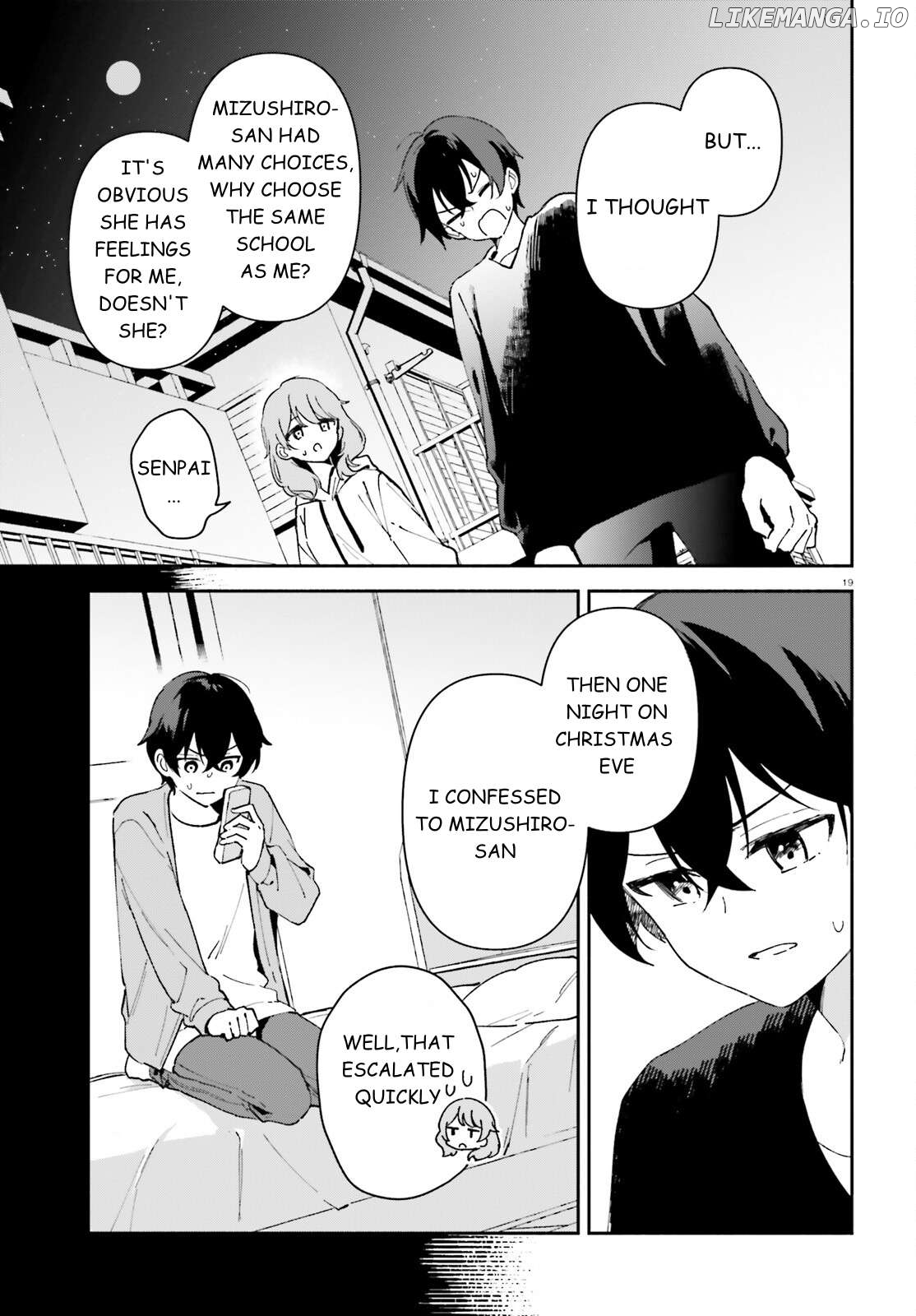 "you Want To Sleep With Me, Don't You, Senpai?" And She Whispered Sweetly, So I Can't Sleep Tonight Either Chapter 2 - page 20