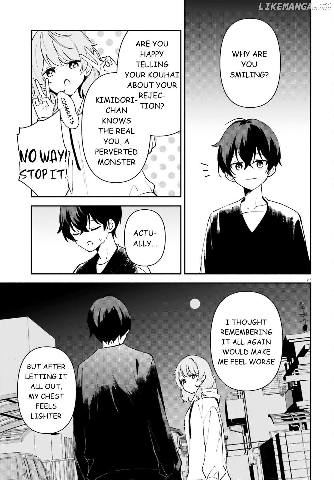 "you Want To Sleep With Me, Don't You, Senpai?" And She Whispered Sweetly, So I Can't Sleep Tonight Either Chapter 2 - page 28