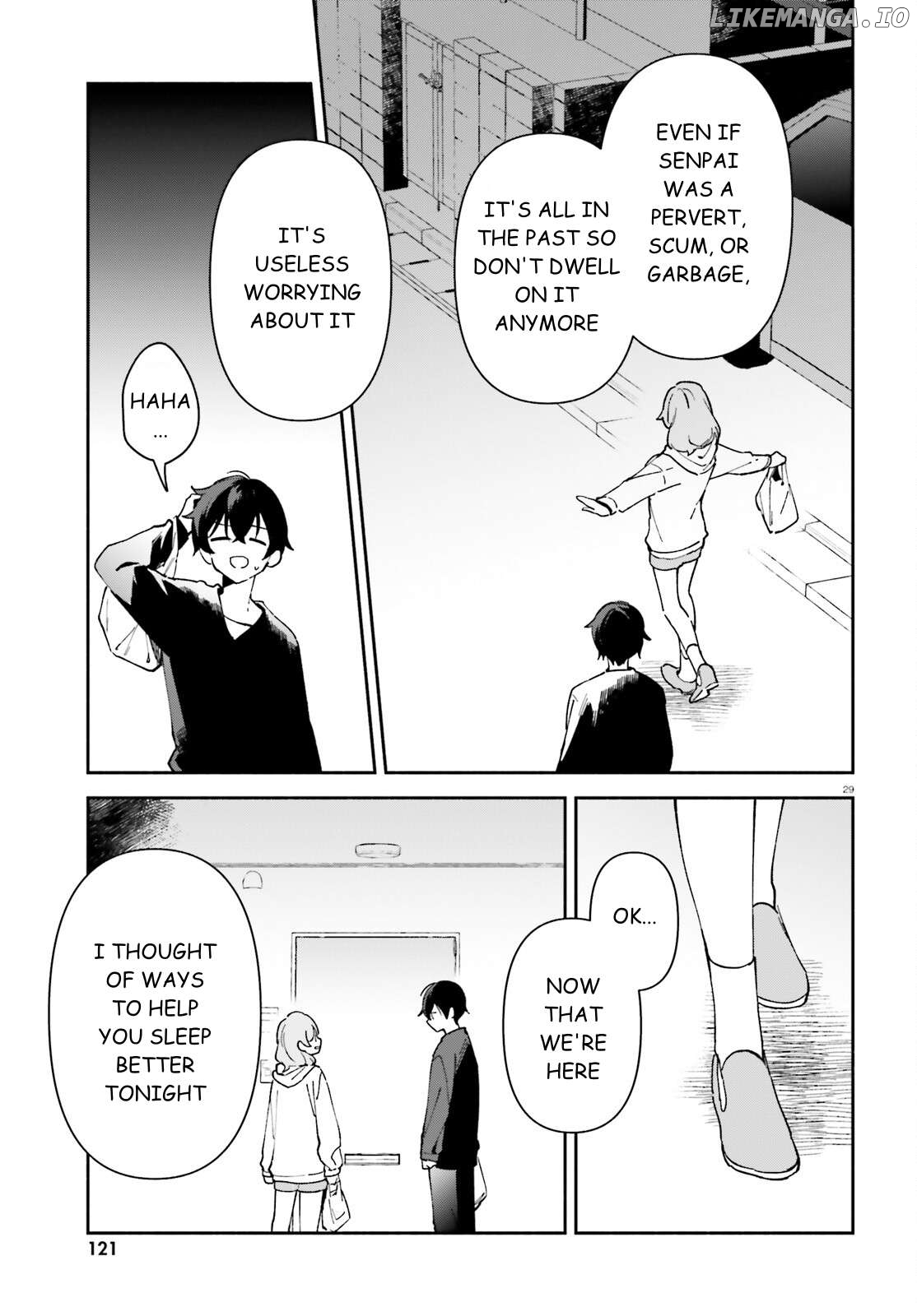 "you Want To Sleep With Me, Don't You, Senpai?" And She Whispered Sweetly, So I Can't Sleep Tonight Either Chapter 2 - page 30