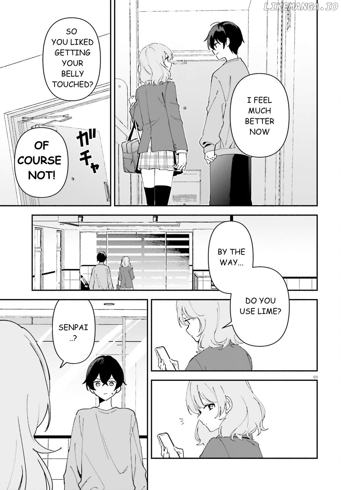 "you Want To Sleep With Me, Don't You, Senpai?" And She Whispered Sweetly, So I Can't Sleep Tonight Either Chapter 2 - page 4
