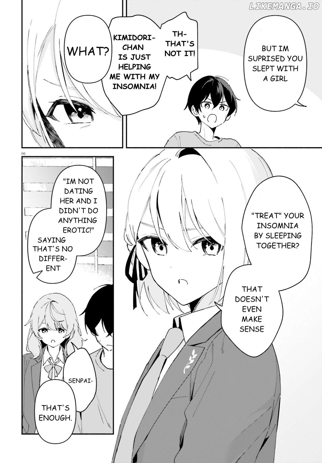 "you Want To Sleep With Me, Don't You, Senpai?" And She Whispered Sweetly, So I Can't Sleep Tonight Either Chapter 2 - page 7