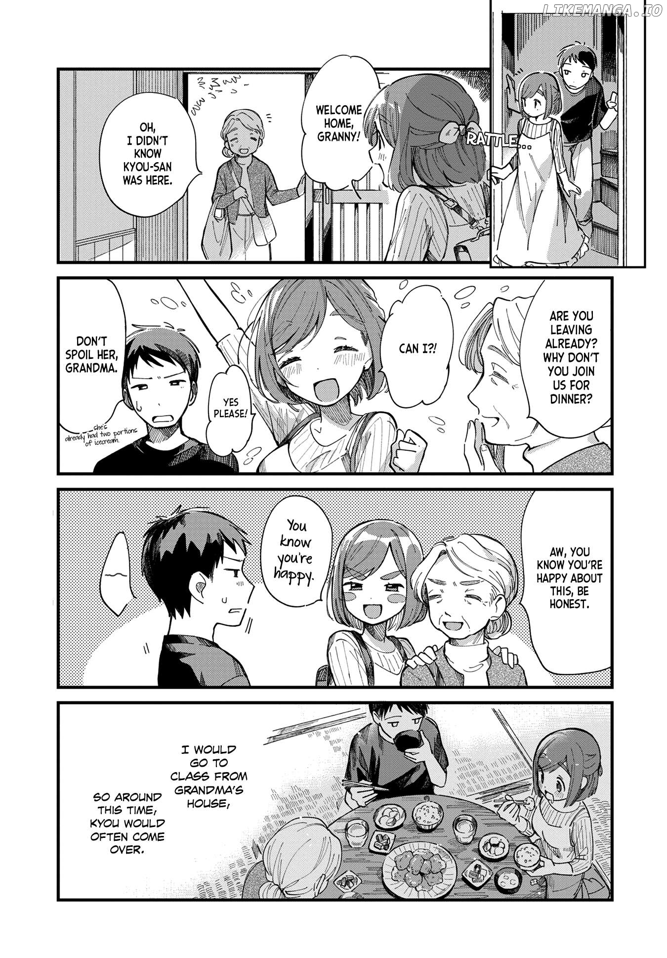 Harapeko Oyako to Motokare Yanushi Chapter 14 - page 3