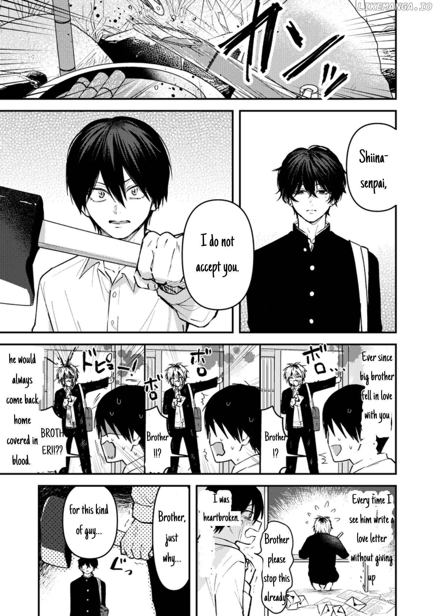 Dameo No Shiina-Senpai To Yabao No Sasaki-Kun Chapter 11 - page 2
