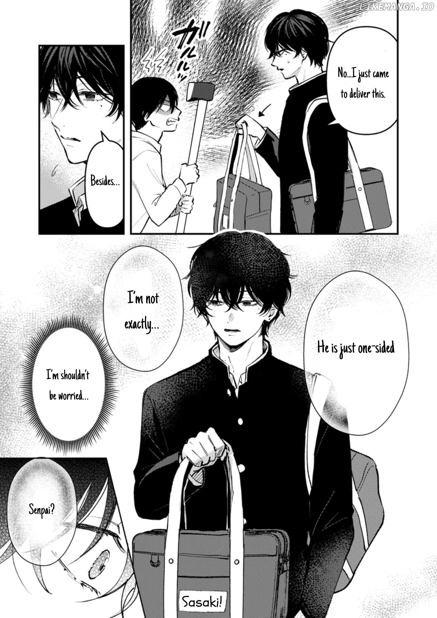 Dameo No Shiina-Senpai To Yabao No Sasaki-Kun Chapter 11 - page 4
