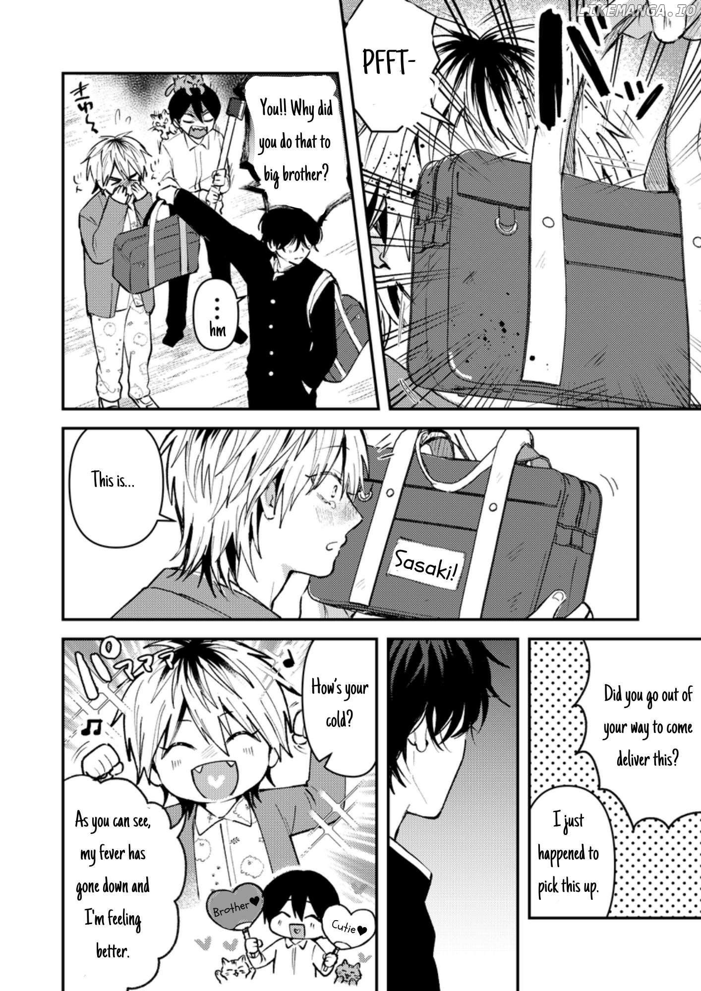 Dameo No Shiina-Senpai To Yabao No Sasaki-Kun Chapter 12 - page 3