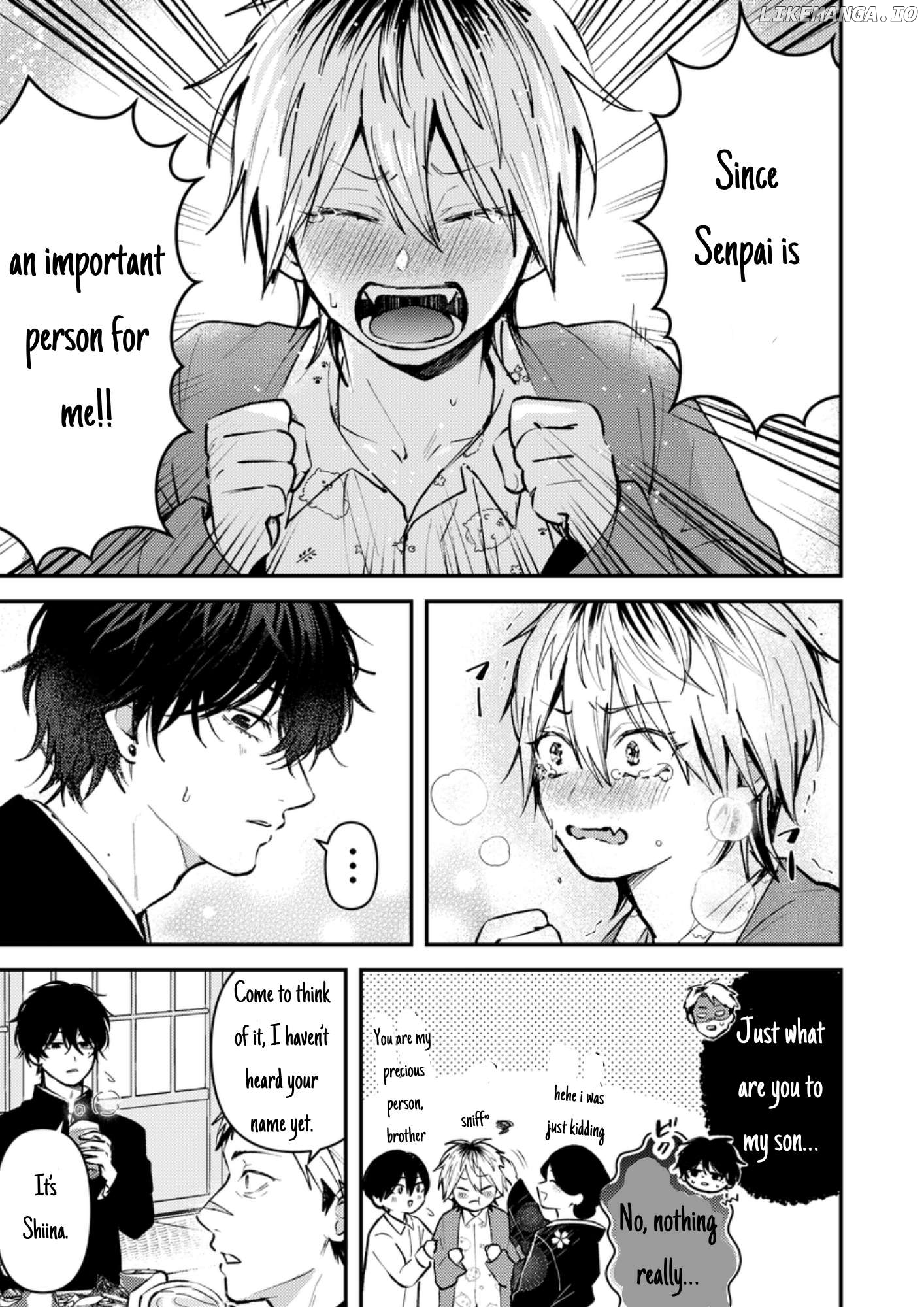 Dameo No Shiina-Senpai To Yabao No Sasaki-Kun Chapter 13 - page 3