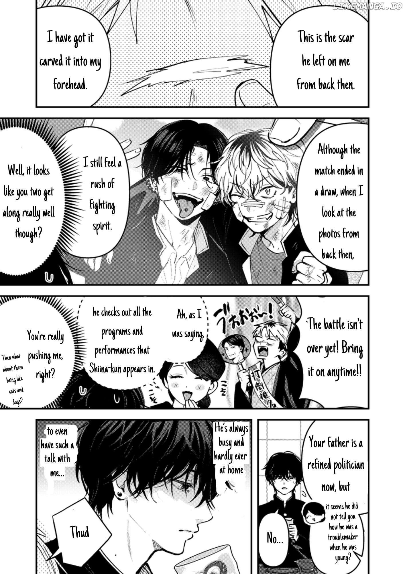 Dameo No Shiina-Senpai To Yabao No Sasaki-Kun Chapter 14 - page 4