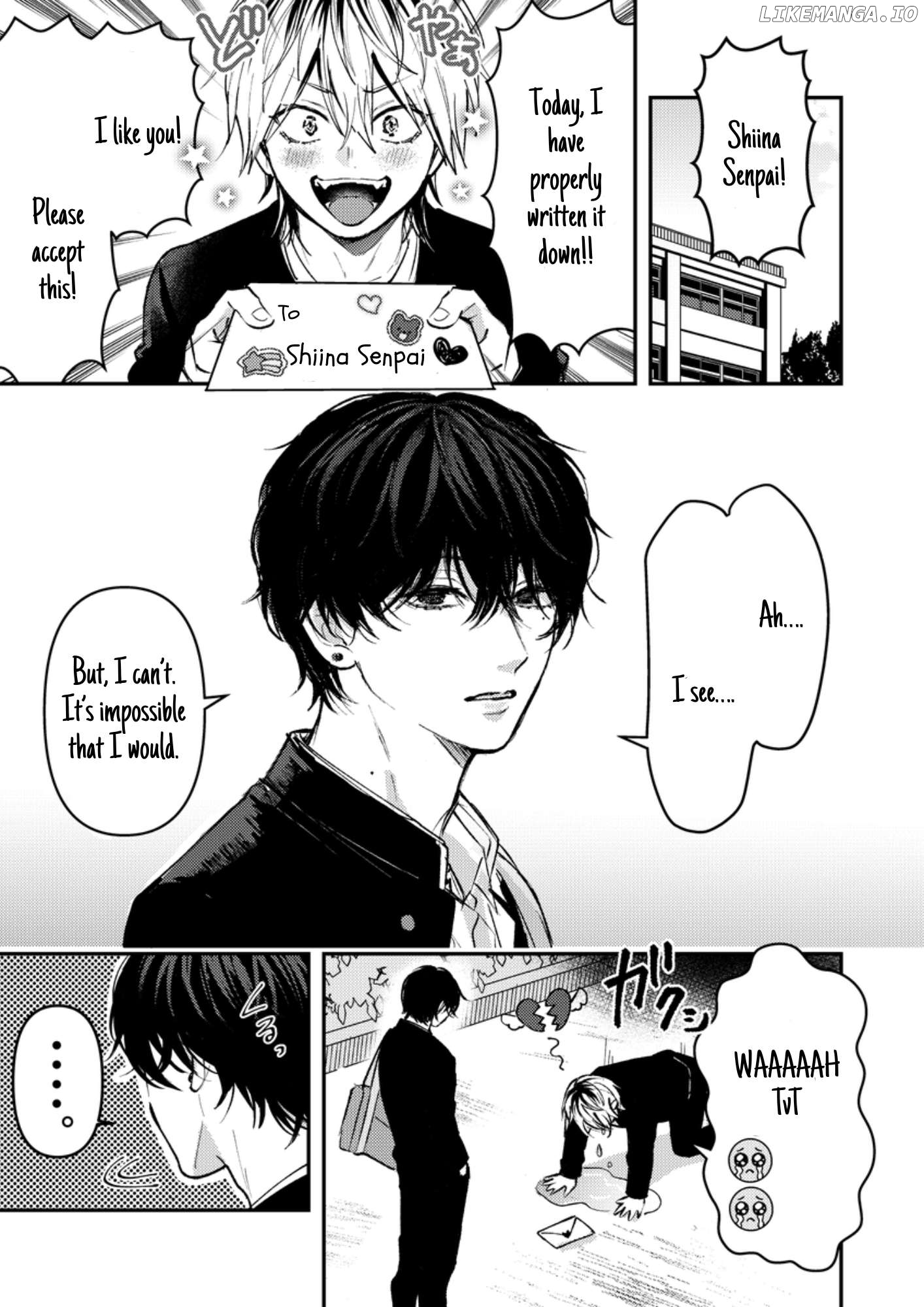 Dameo No Shiina-Senpai To Yabao No Sasaki-Kun Chapter 19 - page 2