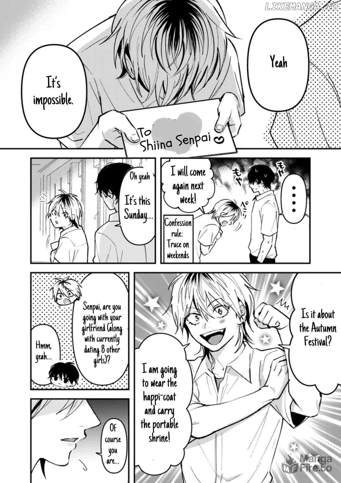 Dameo No Shiina-Senpai To Yabao No Sasaki-Kun Chapter 23 - page 3