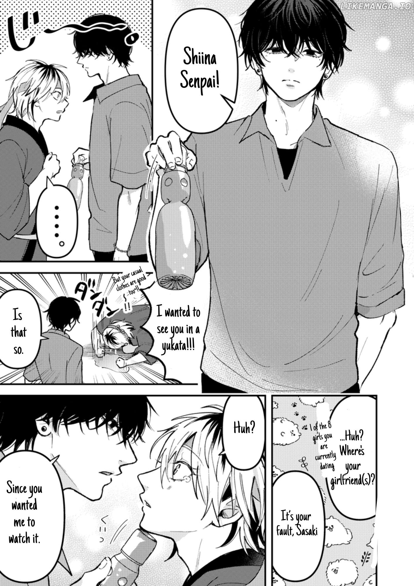 Dameo No Shiina-Senpai To Yabao No Sasaki-Kun Chapter 24 - page 2