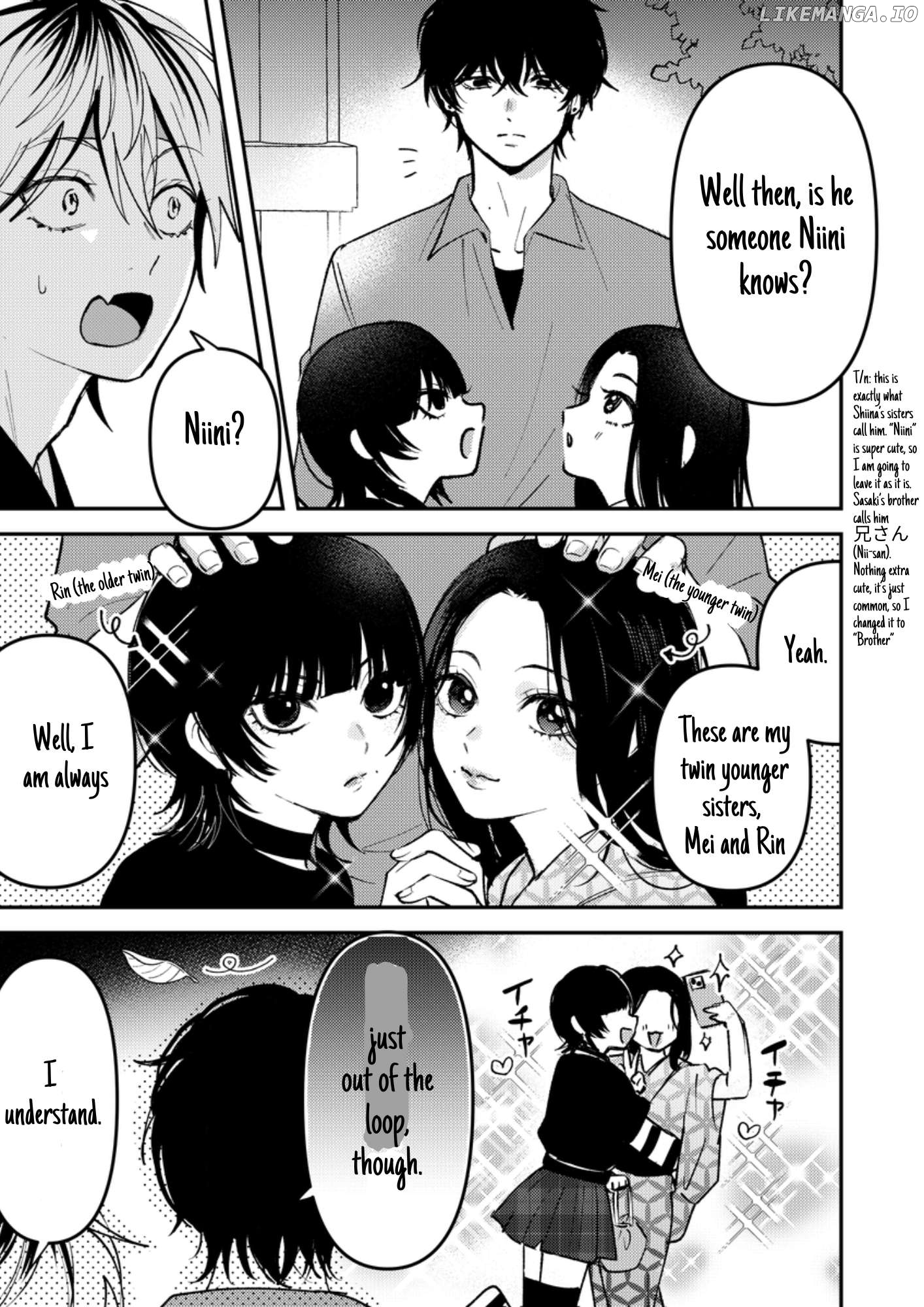 Dameo No Shiina-Senpai To Yabao No Sasaki-Kun Chapter 25 - page 4